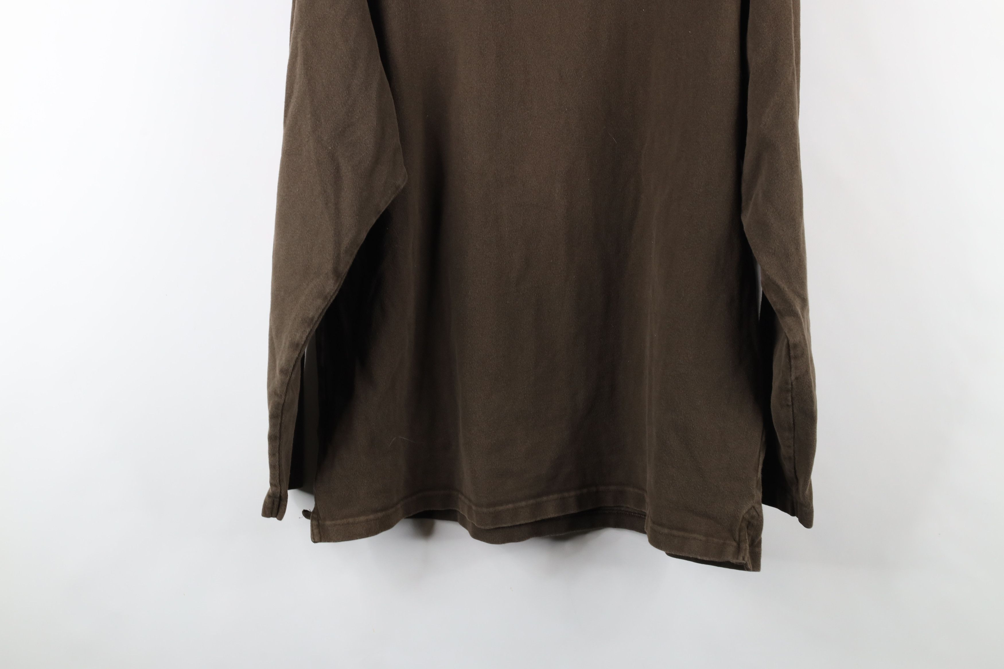 Columbia × Vintage Vintage 90s Columbia Ribbed Knit Long Sleeve Henley T-Shirt Size US L / EU 52-54 / 3 - 10 Thumbnail