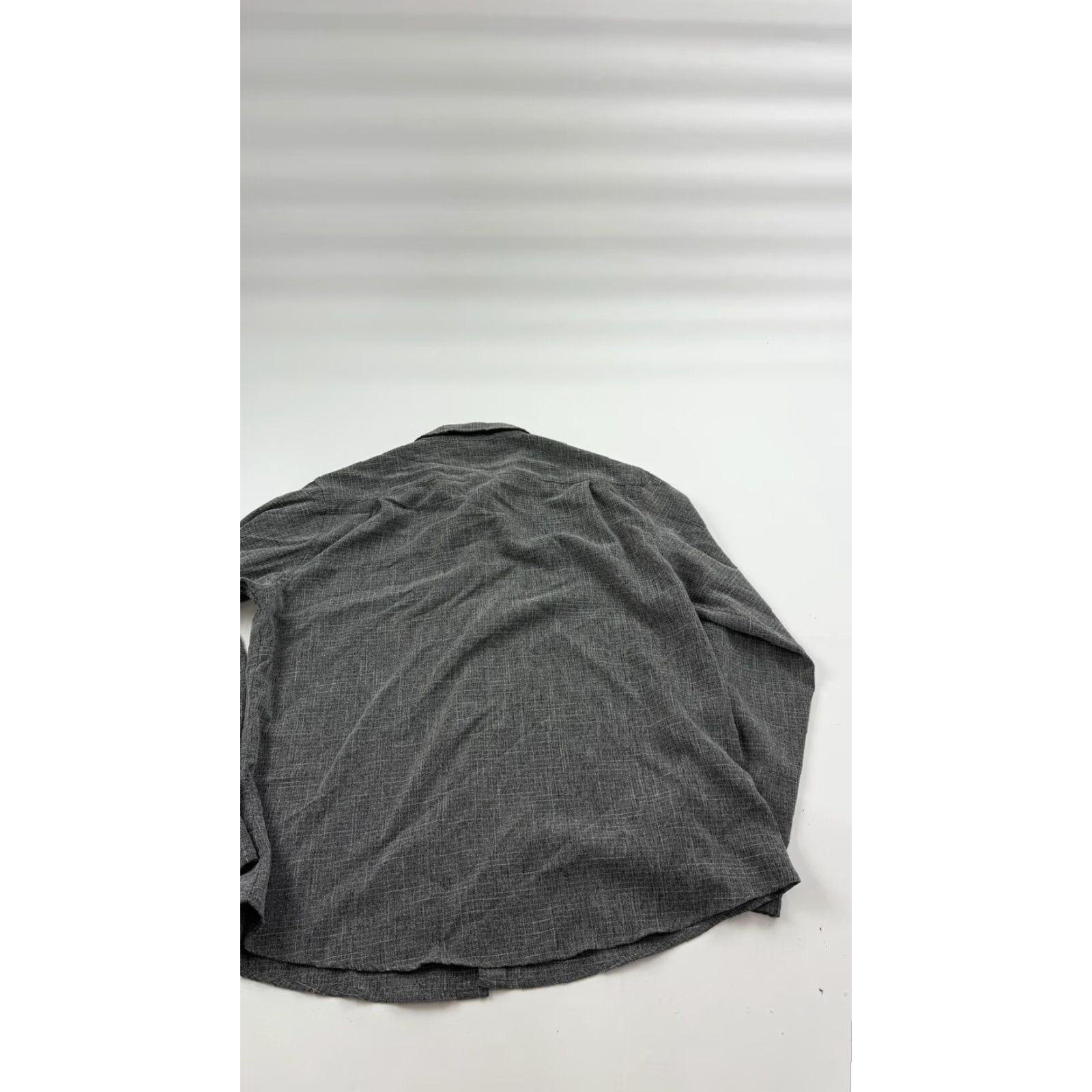 Vintage COOFANDY Shirt Mens XL Gray Linen Blend Button Front Long Sleeve Pocket Casual Size US XL / EU 56 / 4 - 7 Thumbnail