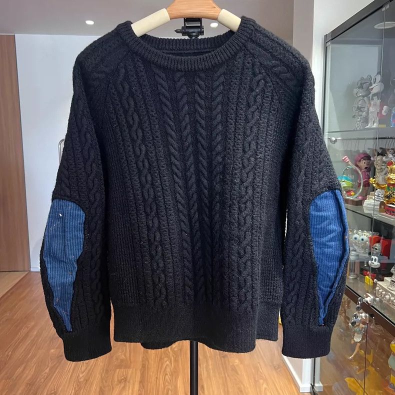 Visvim visvim 19 aw Fisherman Cable Old Cloth Drop Sweater 2506-Ne Size US L / EU 52-54 / 3 - 1 Thumbnail
