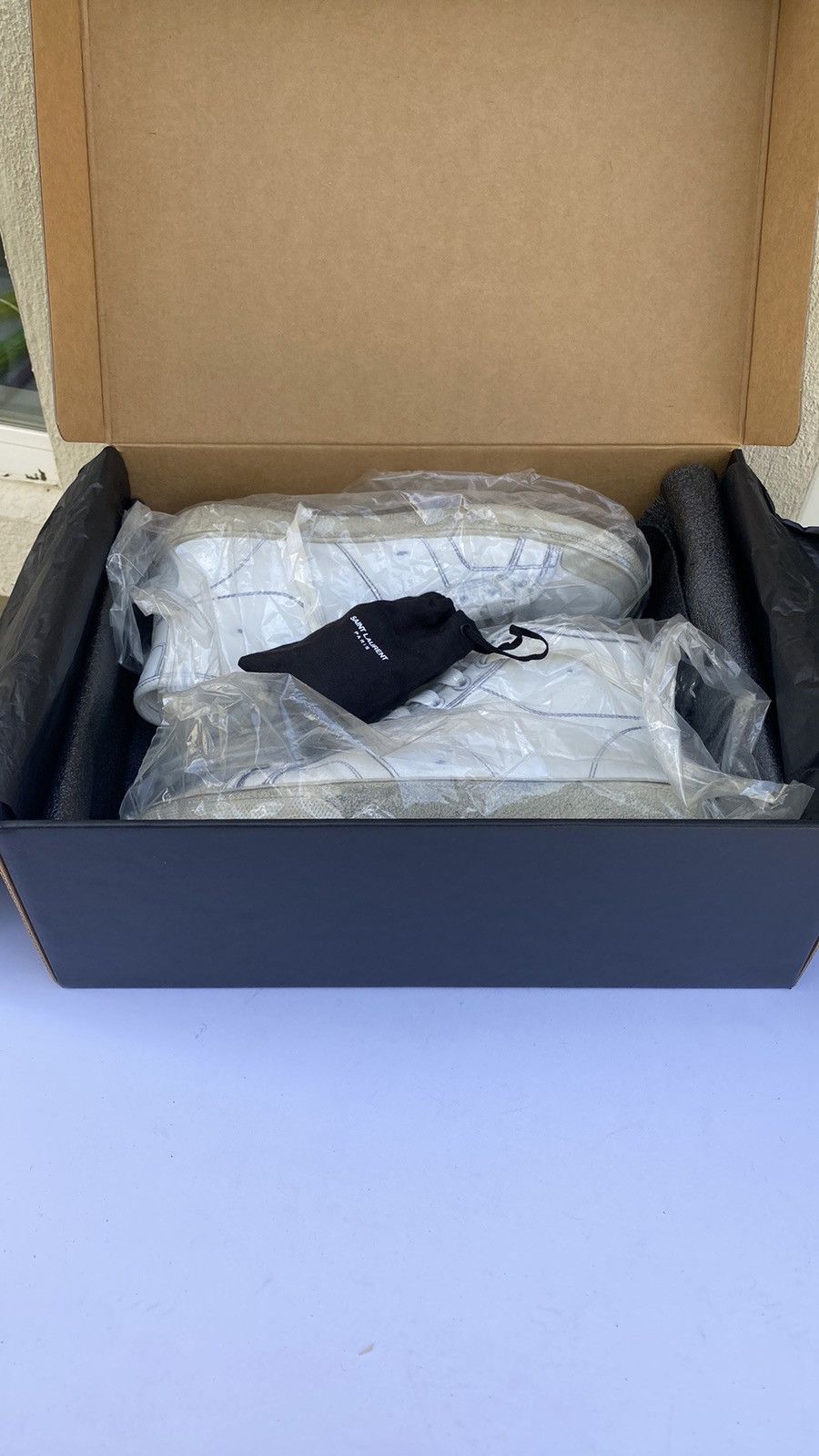 Saint Laurent Paris SL 37M Surf Sound Sneakers Size US 7 / EU 40 - 10 Thumbnail