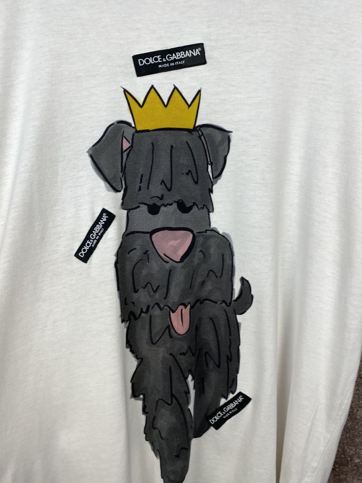 Dolce & Gabbana S/S2018 D&G “Year Of The Dog” TEE Size US L / EU 52-54 / 3 - 3 Thumbnail