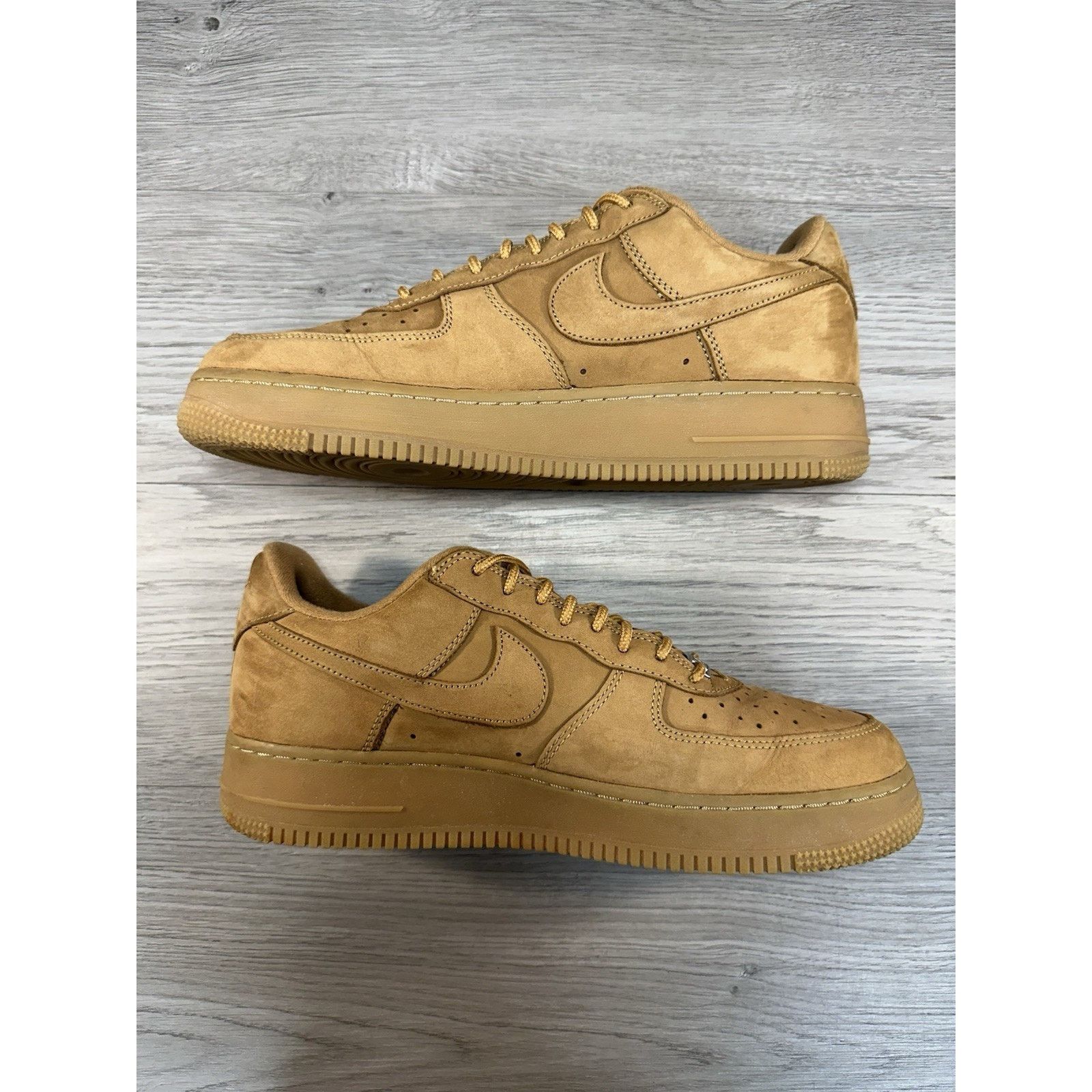 Nike × Supreme Nike Air Force 1 Low SP x Supreme Wheat - Size 10 Size US 10 / EU 43 - 3 Thumbnail