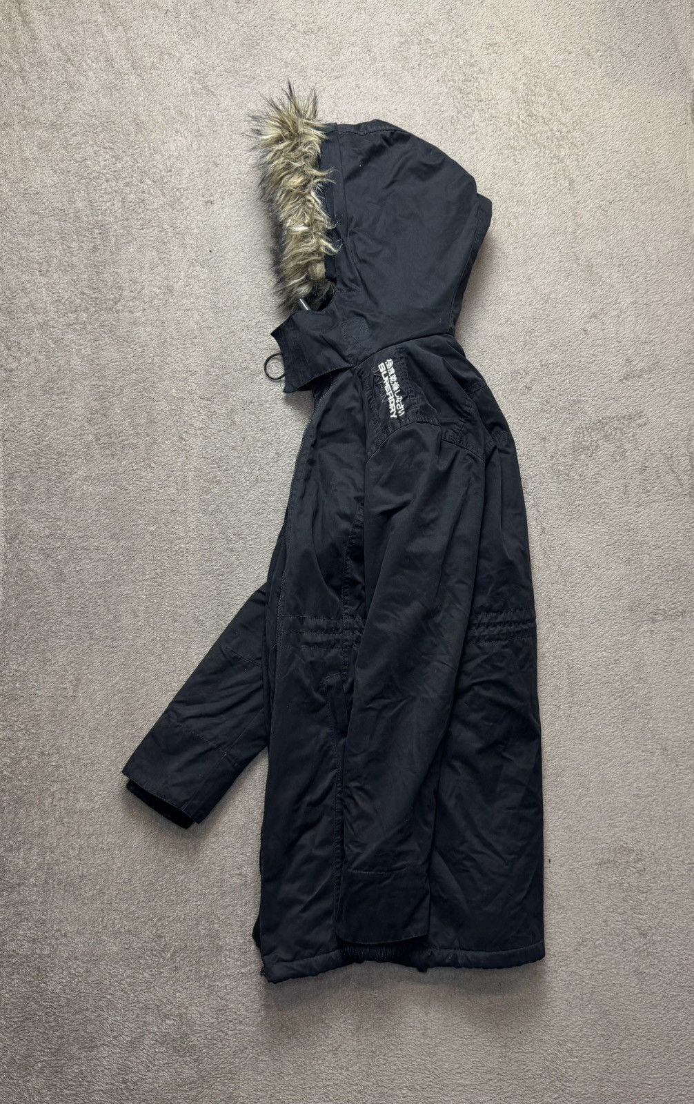 If Six Was Nine × Japanese Brand × Le Grande Bleu (L.G.B.) Superdry Y2K Faux Fur Parka Jacket Ifsixwasnine LGB styled Size M / US 6-8 / IT 42-44 - 1 Thumbnail