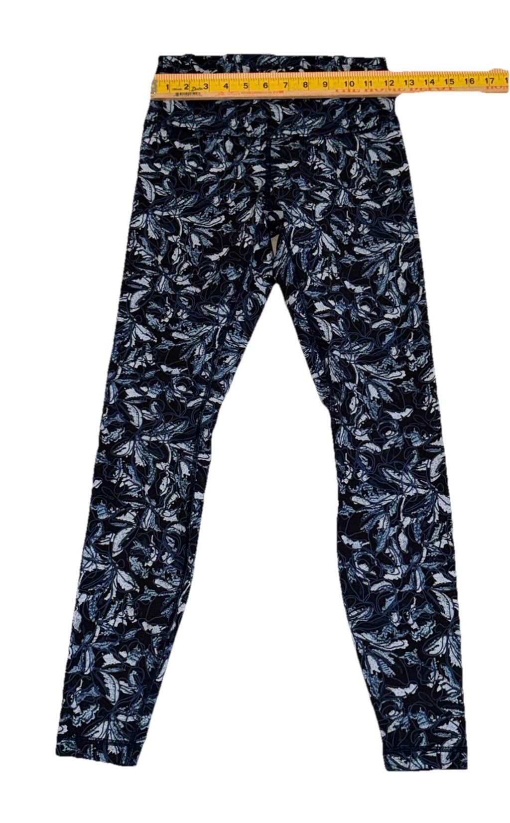Lululemon LULULEMON WUNDER UNDER HIGH RISE LEGGING 27”BLUE SIZE 6 Size 28" / US 6 / IT 42 - 4 Thumbnail