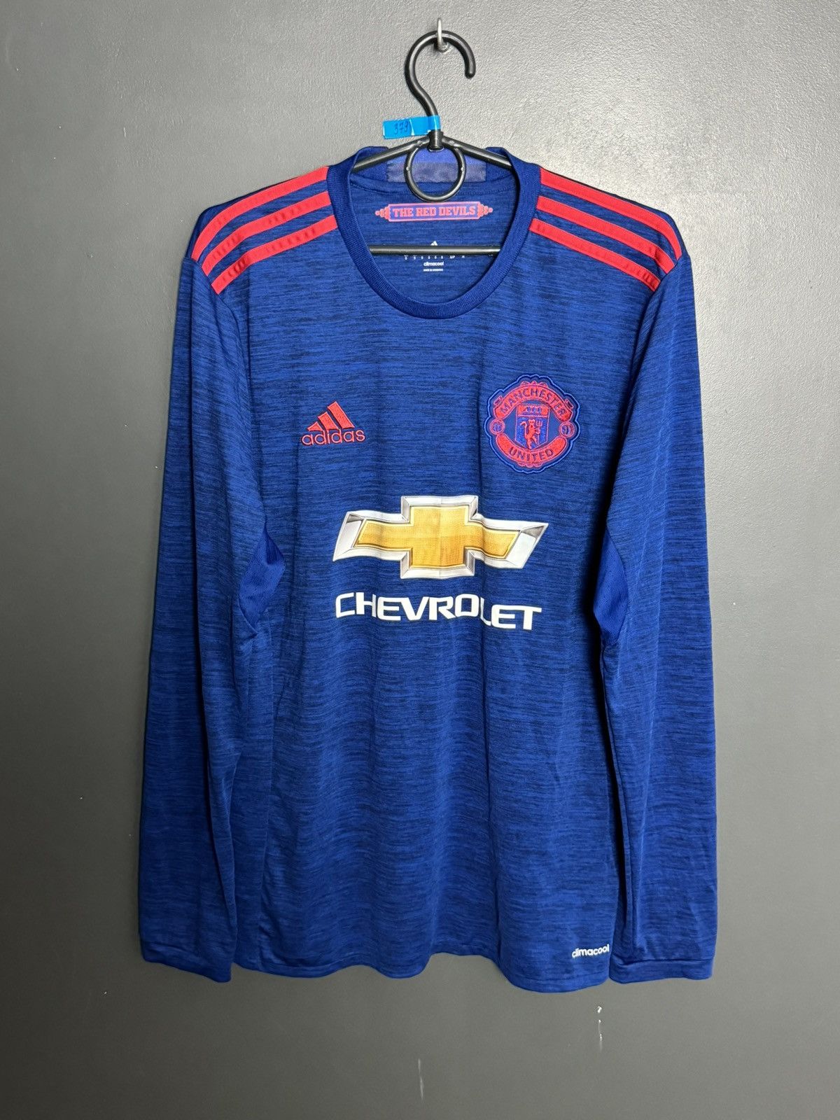 Adidas Manchester United 16/17 Away Football Long Sleeve Jersey Size US S / EU 44-46 / 1 - 1 Thumbnail