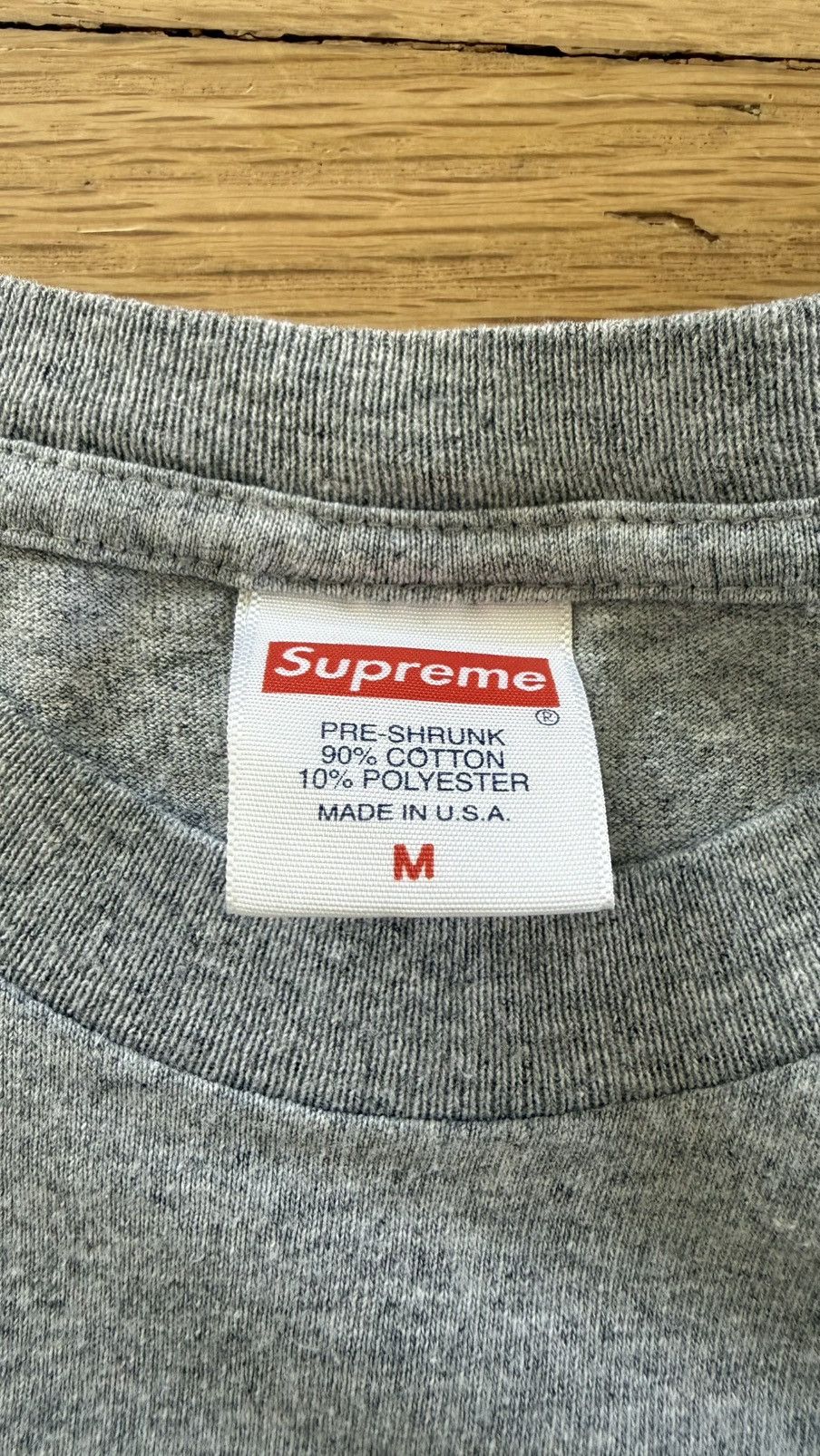 Supreme Supreme Creeper Tee 2019 Gray Medium Size US M / EU 48-50 / 2 - 5 Thumbnail