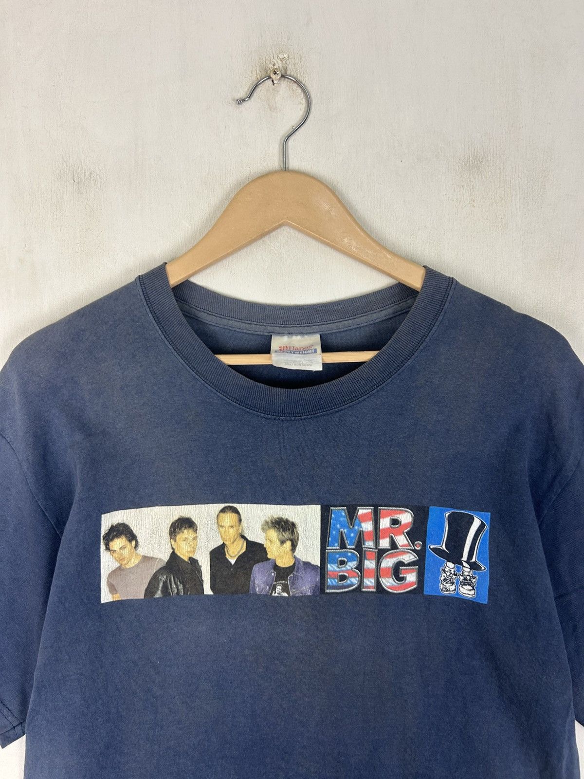 Band Tees × Vintage Vintage Y2K Mr Big Japan Tour /2002 / Band Line up / Rock Size US M / EU 48-50 / 2 - 5 Thumbnail