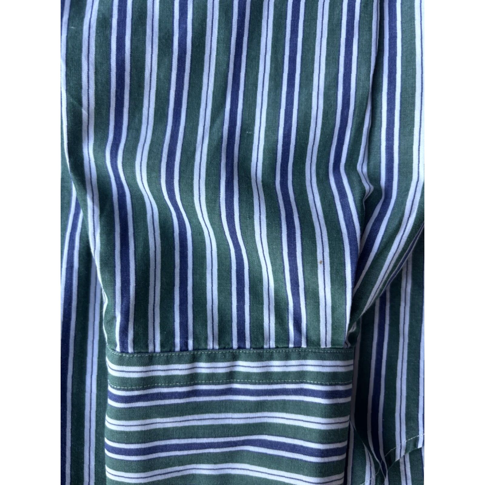Polo Ralph Lauren VINTAGE Polo Ralph Lauren Curham Striped Button Shirt Mens 15 32/33 Size US M / EU 48-50 / 2 - 5 Thumbnail