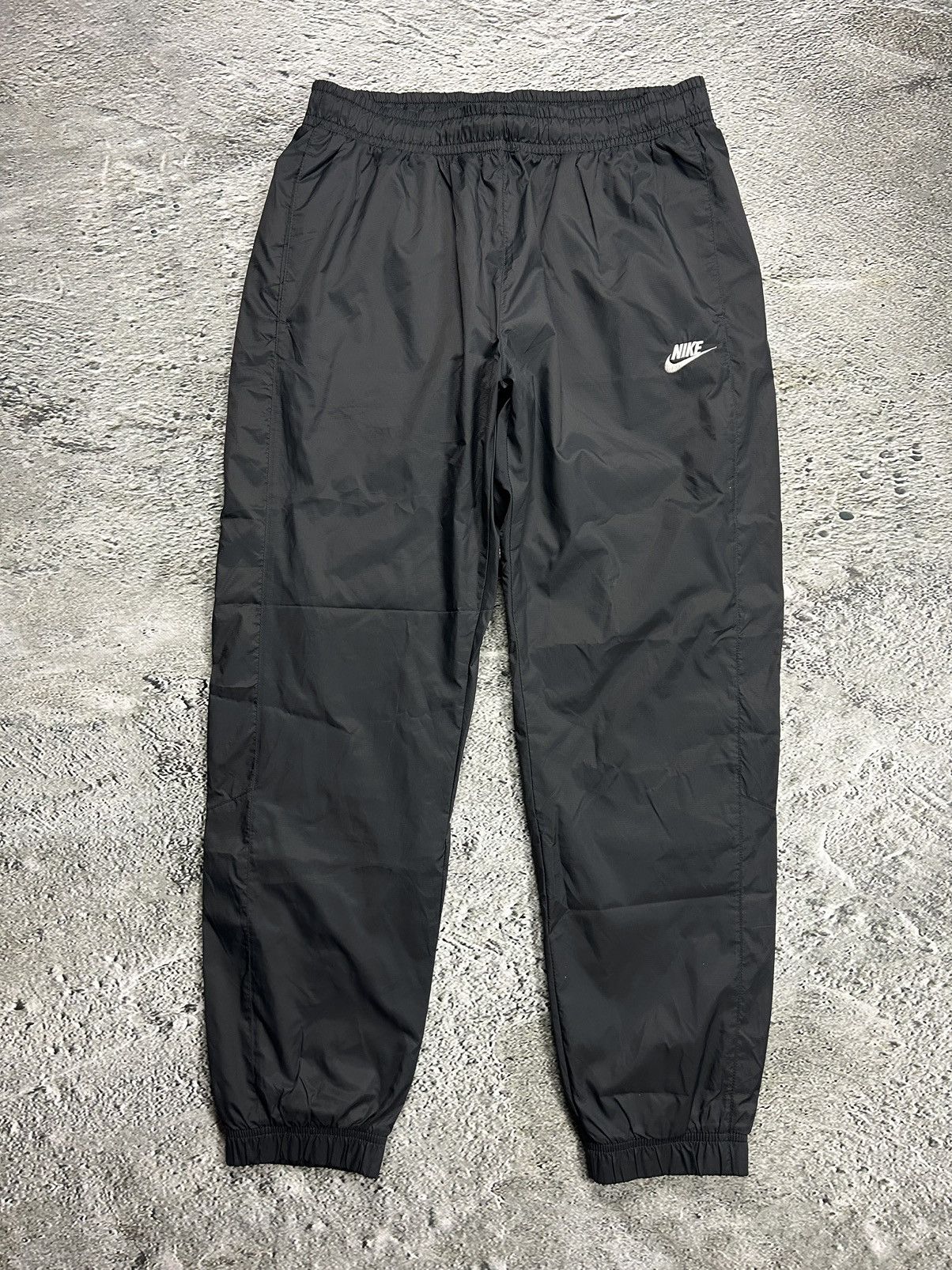 Nike × Vintage Nike track suit vintage dark grey nylon pants jacket drill Size US L / EU 52-54 / 3 - 8 Thumbnail