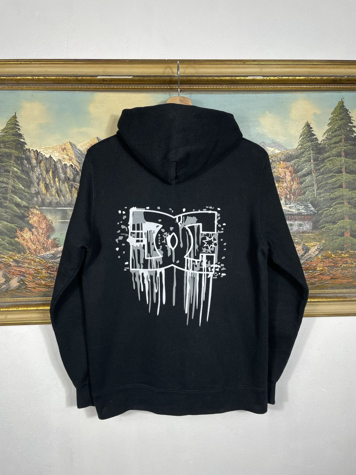 DC × Vintage Dc Retro 00s Sweatshirt Skate Drip Swag Rap Hiphop Cyber Size US S / EU 44-46 / 1 - 1 Thumbnail