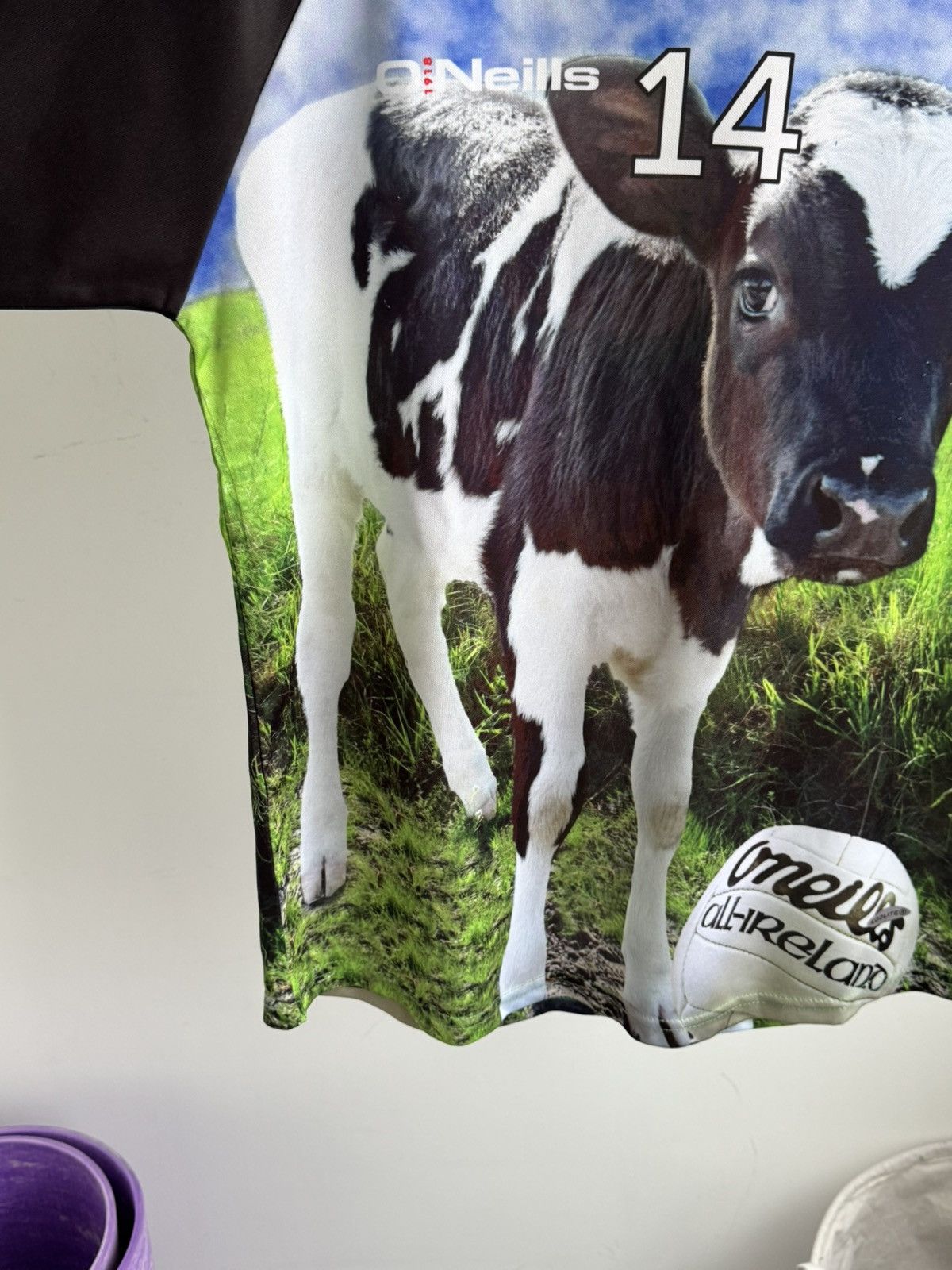 O'Neills O'neills Cow Jersey T-shirt Size US L / EU 52-54 / 3 - 5 Thumbnail