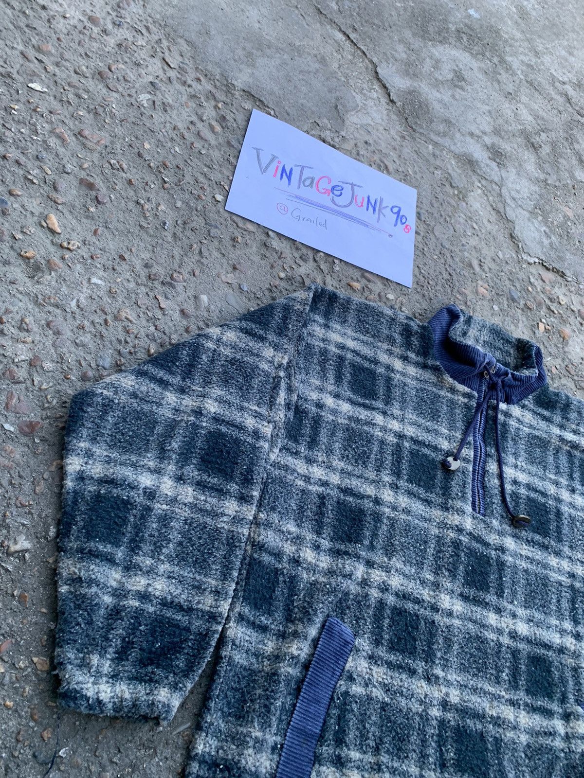 Japanese Brand × Vintage Vintage Decade fleece sweatshirt half zipper native designe Size US M / EU 48-50 / 2 - 16 Thumbnail