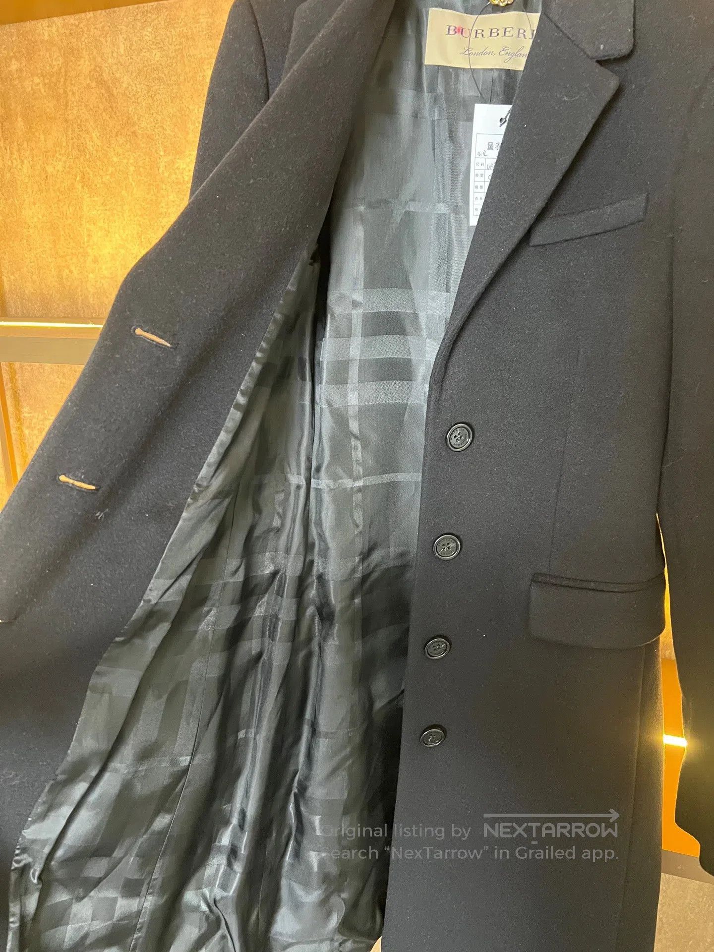 Burberry Burberry Cashmere Coat| Size XS / US 0-2 / IT 36-38 - 3 Thumbnail