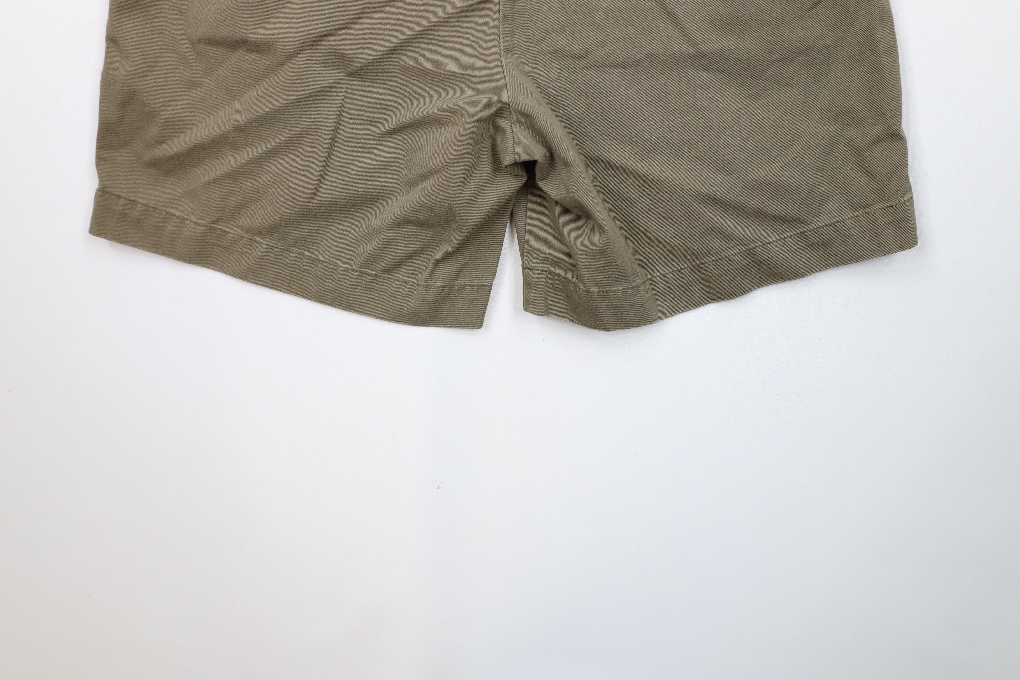 Cabelas × Vintage Vintage 90s Cabelas Above Knee Chino Shorts Breen Cotton Size US 34 / EU 50 - 12 Thumbnail