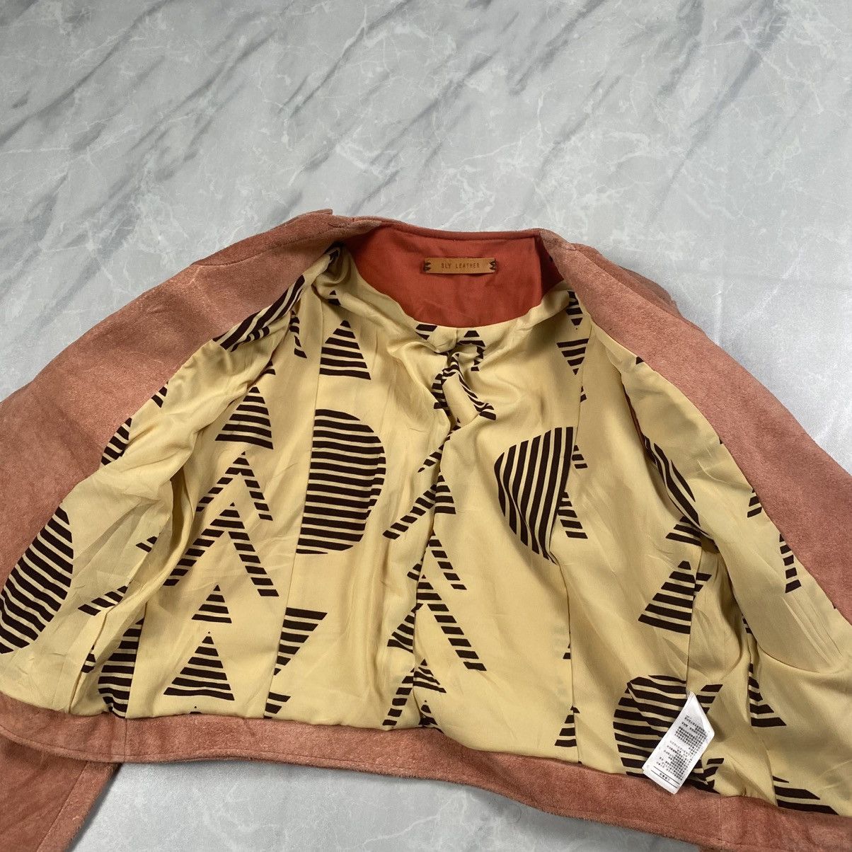 SLY Sly Leather Punk Rocker Biker Suede Jacket Size S / US 4 / IT 40 - 7 Thumbnail