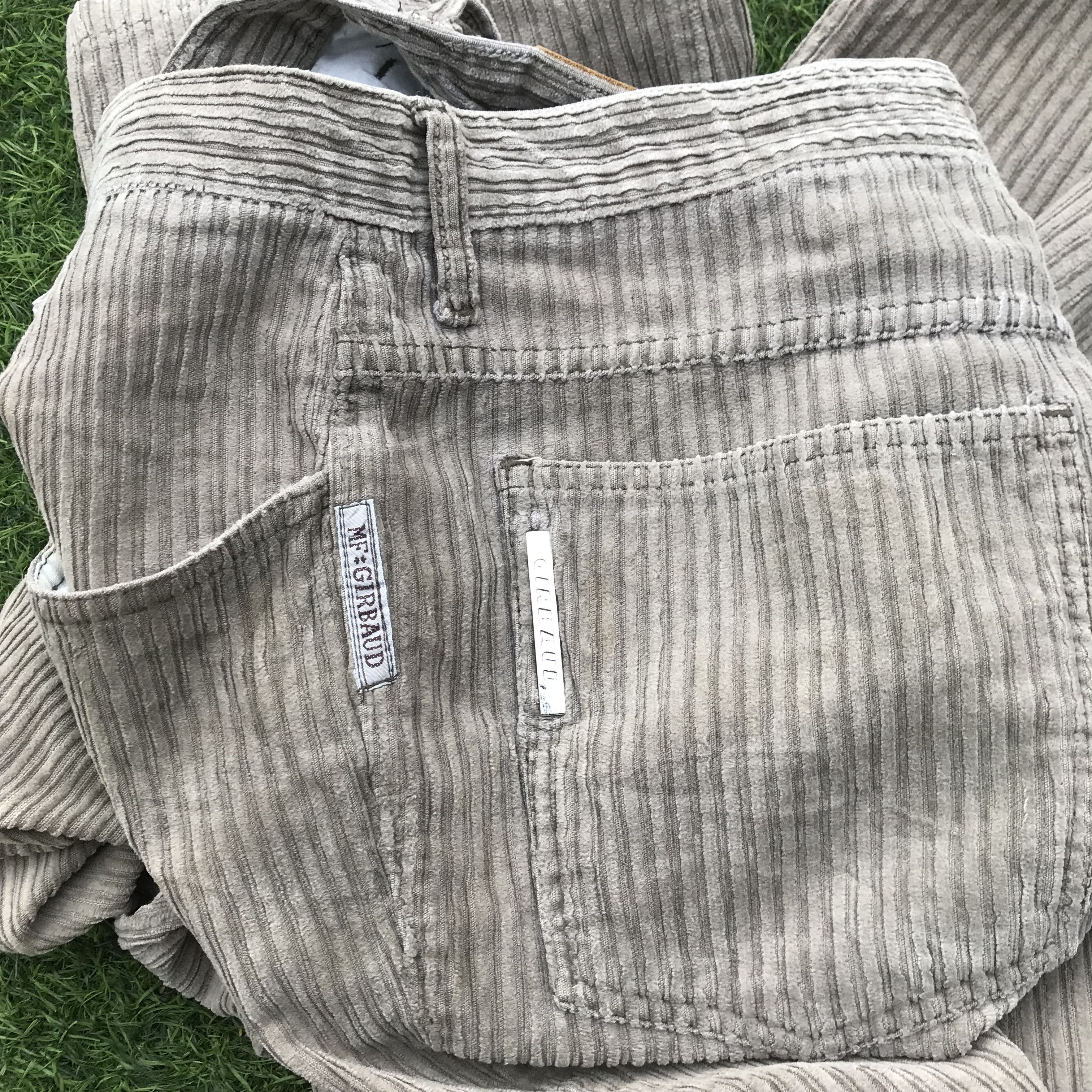 Marithe + Francois Girbaud Vintage MFG Marithe Francois Girbaud Brown Corduroy Trouser Size US 33 - 4 Thumbnail