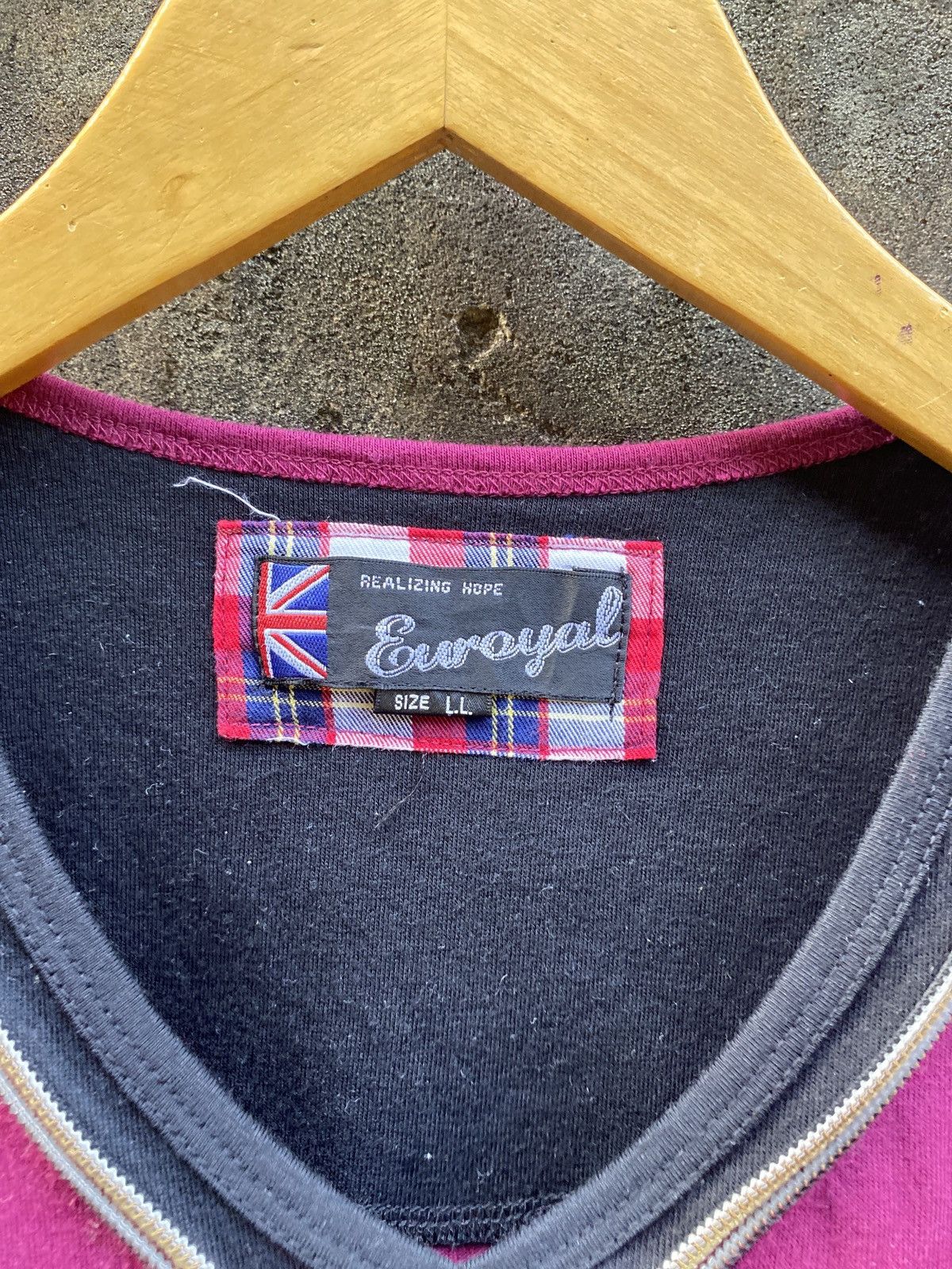 If Six Was Nine × Le Grande Bleu (L.G.B.) Japanese Euroyal Double Layer Poem Punk LGB style Size US L / EU 52-54 / 3 - 5 Thumbnail