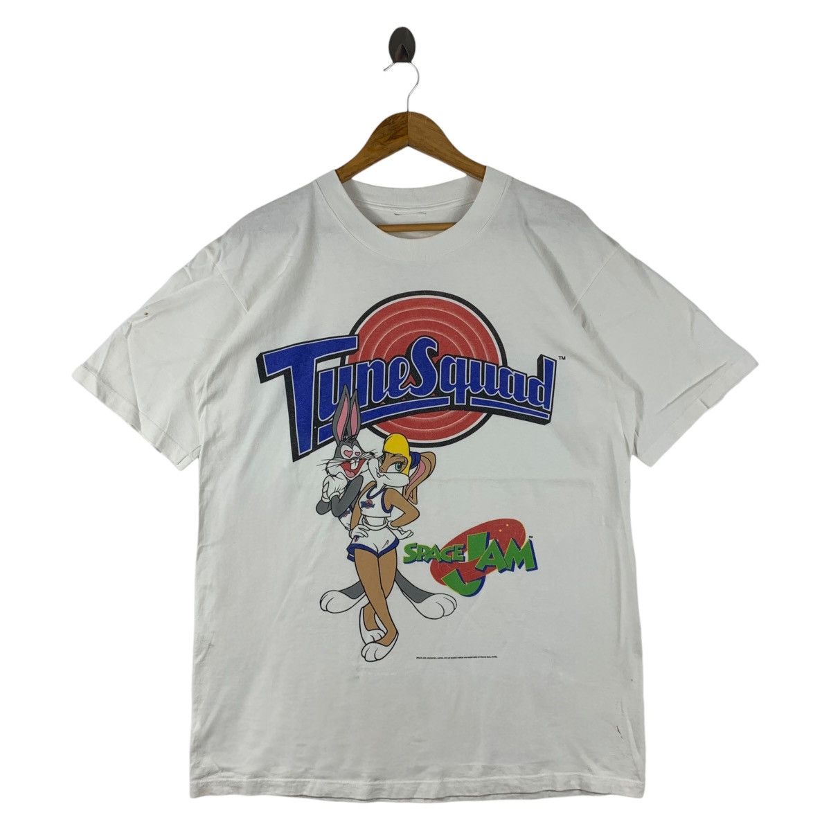Warner Bros Vintage WARNER BROS tune squad space bugs bunny printed tee Size US M / EU 48-50 / 2 - 1 Thumbnail