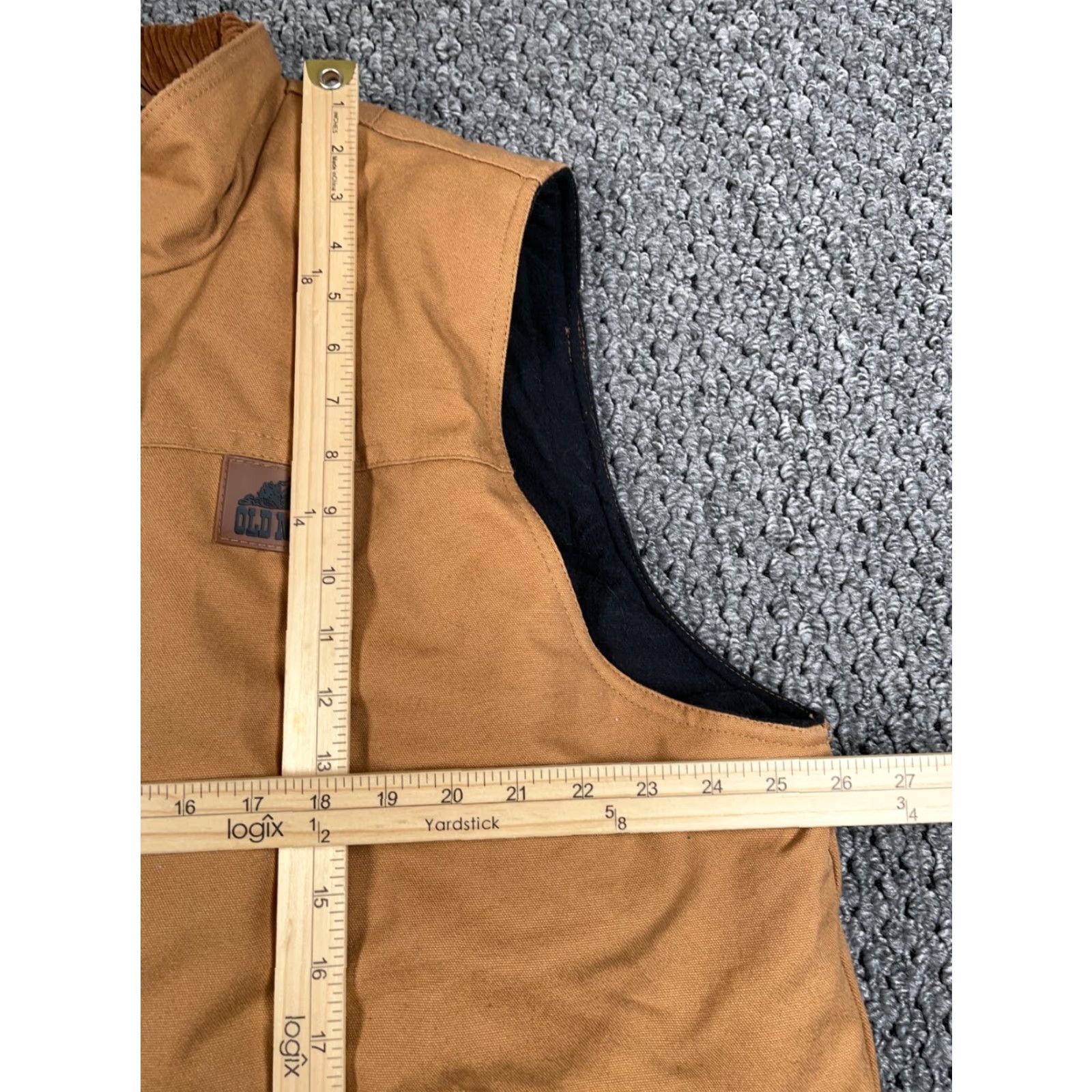 MILLY Menards Old Mill Canvas Zip Up Vest Bomber Jacket Short Casual Size US XXL / EU 58 / 5 - 6 Thumbnail
