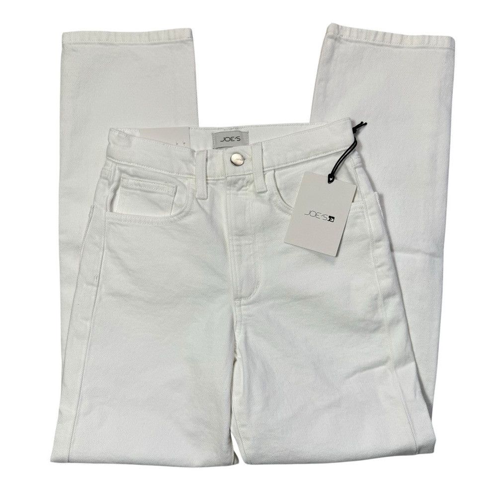 Joe's NWT New $198 Joe's The Margot Slim Ankle White Jeans Size 2 Size 23" - 3 Thumbnail