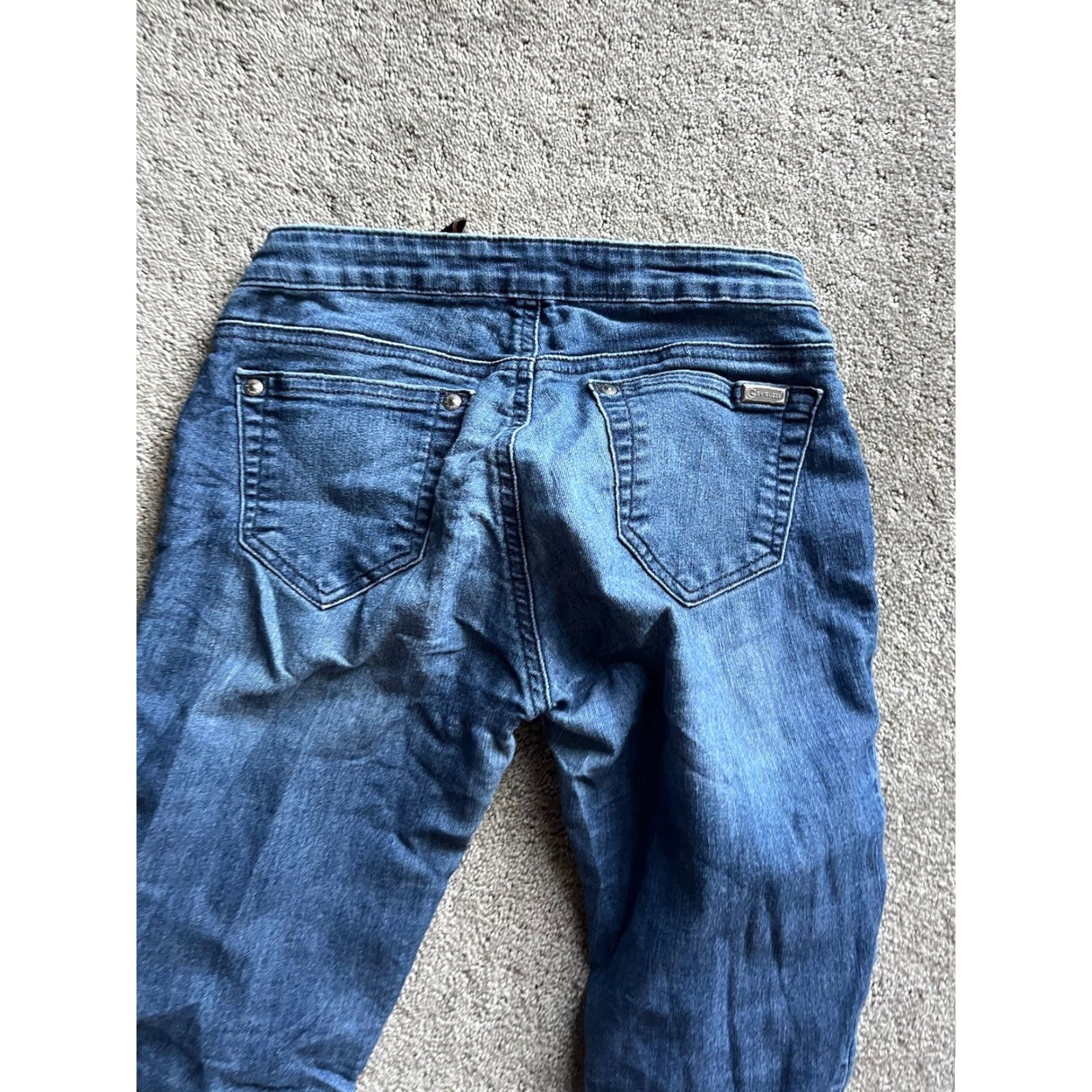 Guess G by GUESS Women Super Skinny Jeans Size 24 Blue Denim Size 42" / US 20 - 2 Thumbnail