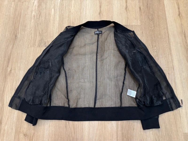 Maniere De Vior Maniere de Voir Transparent Light Jacket Sweatshirt L Size L / US 10 / IT 46 - 3 Thumbnail