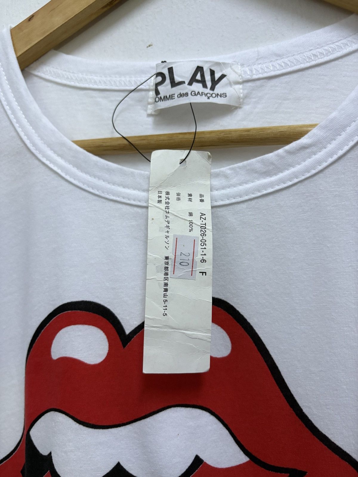 Comme des Garcons Homme Plus AD2005 Comme des Garcons x The Rolling Stones T-Shirt Size M / US 6-8 / IT 42-44 - 6 Thumbnail