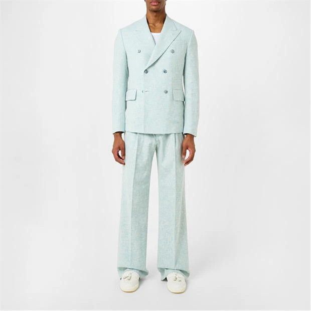 Amiri o1y0525 Blazer in Sky Blue Size US M / EU 48-50 / 2 - 6 Thumbnail