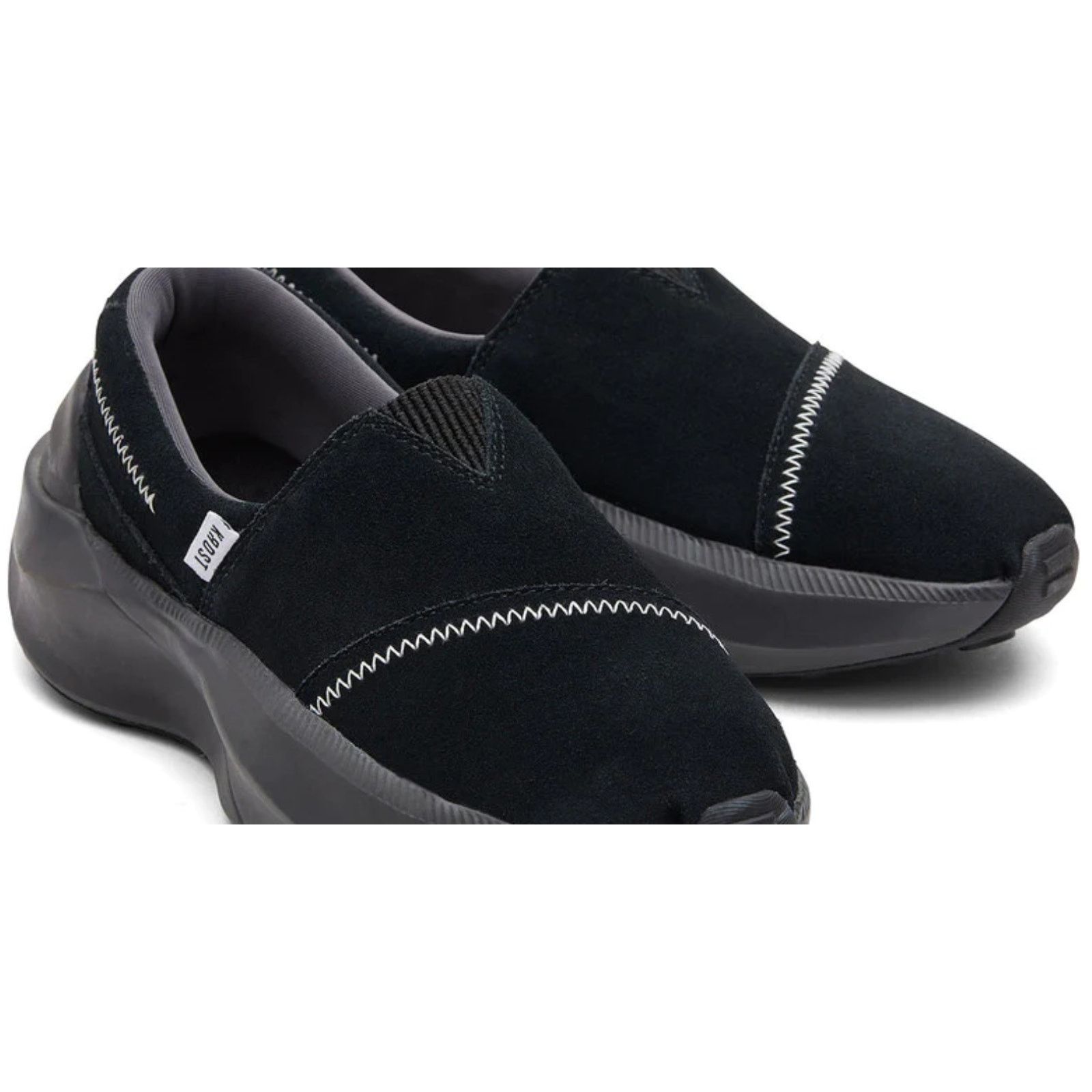 Toms NIB The Gamma KROST x TOMS Black Sneakers Slip-On 13 P$140 Size US 13 / EU 46 - 14 Thumbnail