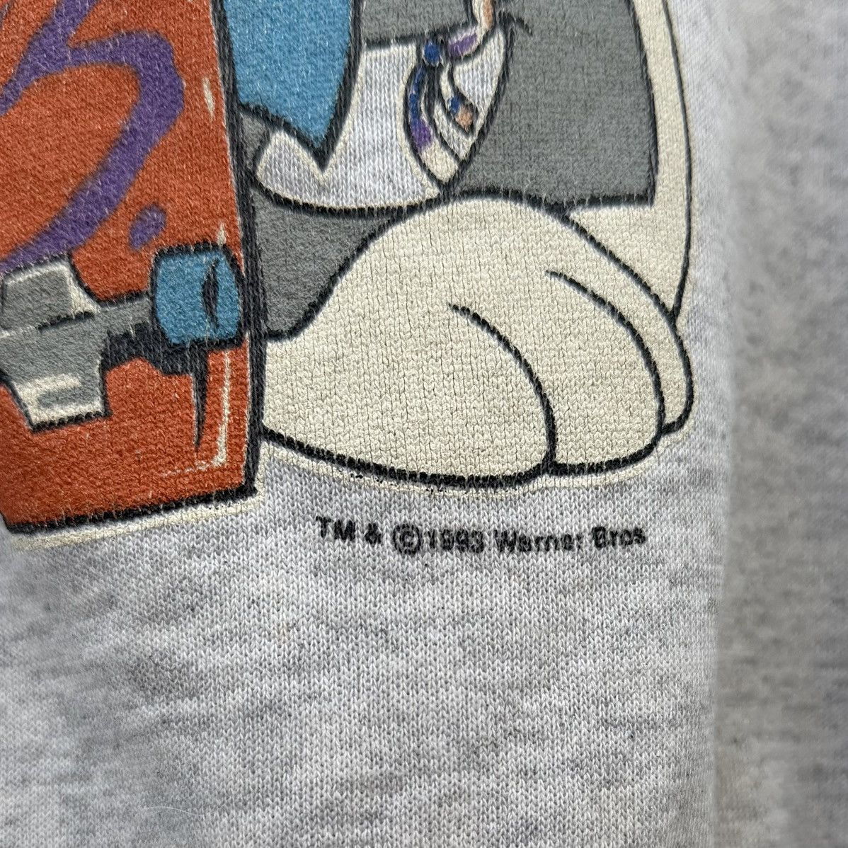 Vintage Vintage 90s Bugs Bunny Los Angeles Skate Crewneck Size US M / EU 48-50 / 2 - 4 Thumbnail