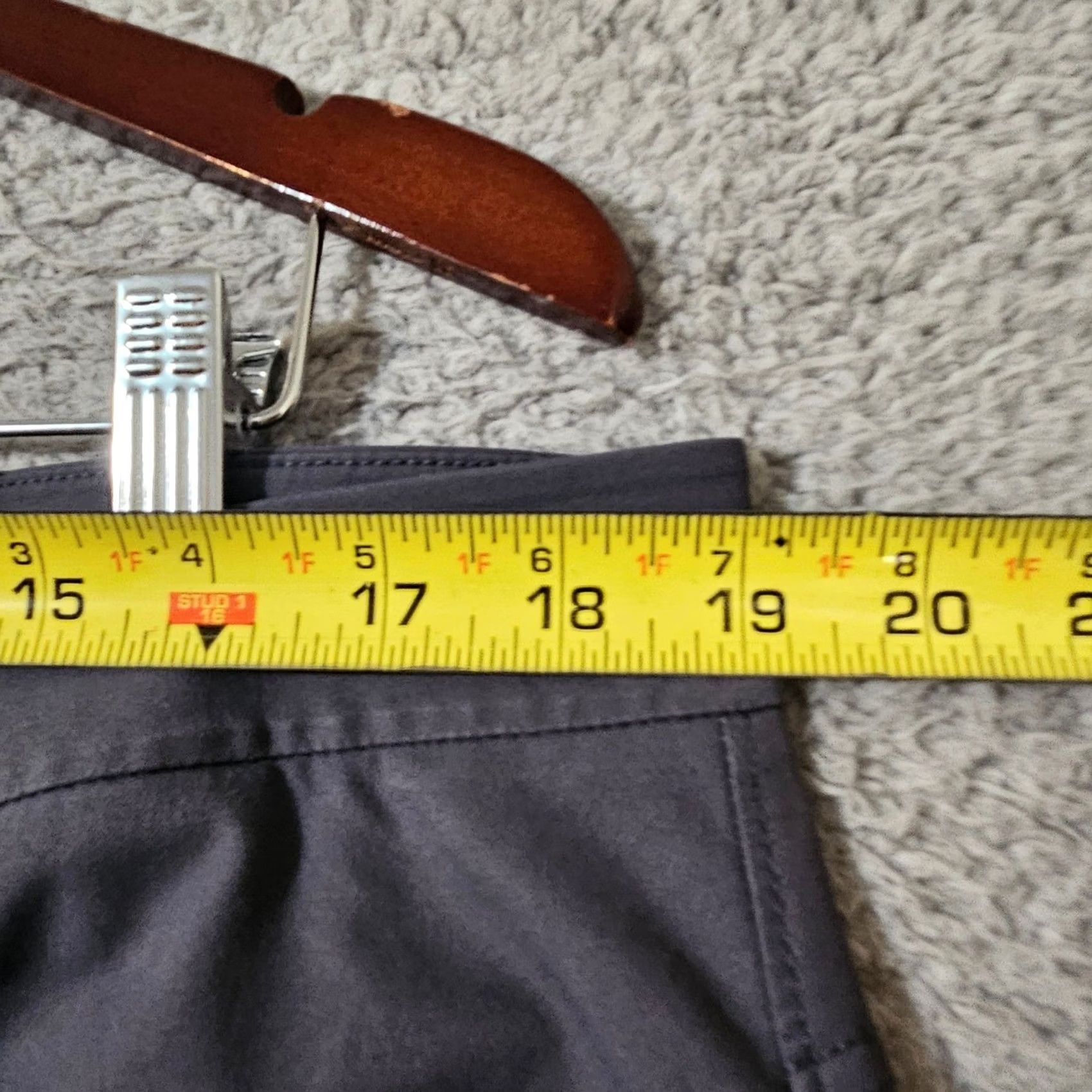 Vintage Public Rec Dealmaker Pants Mens 38 x 32 Gray 5-Pocket Stretch Size US 38 / EU 54 - 6 Thumbnail
