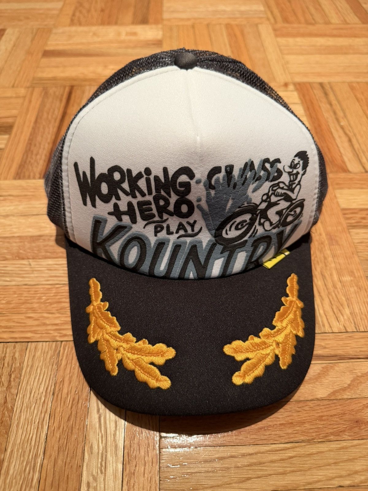 Kapital Kapital Kountry “Working Class Hero” Trucker Hat | Grailed