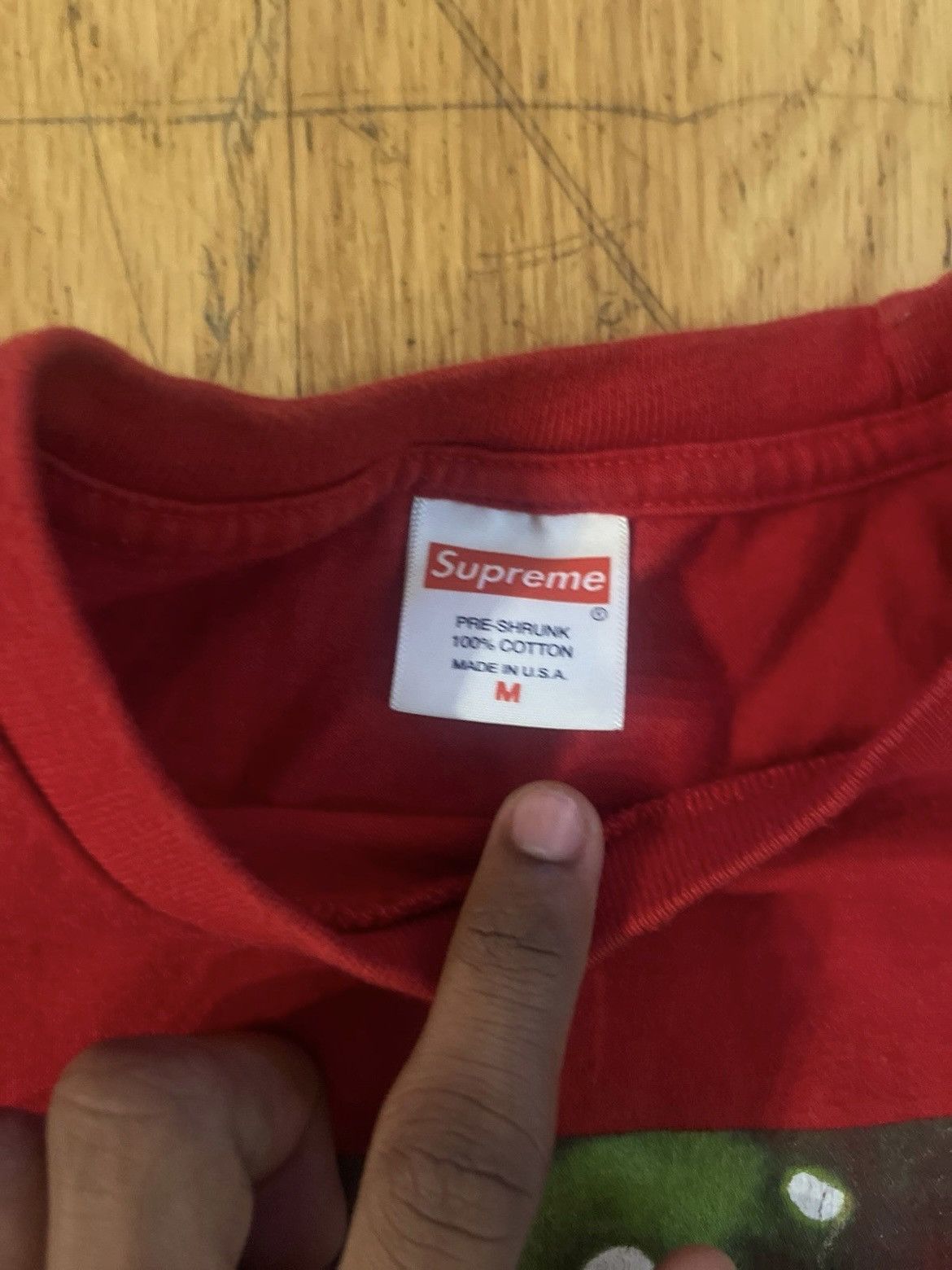 Supreme Supreme chris cunningham tee Size US M / EU 48-50 / 2 - 3 Thumbnail