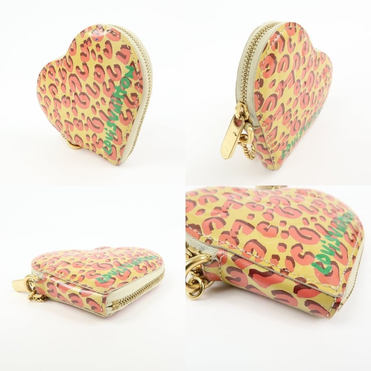 Louis Vuitton Louis Vuitton Porte Monnaie Coeur Coin Case Patent Size ONE SIZE - 3 Thumbnail