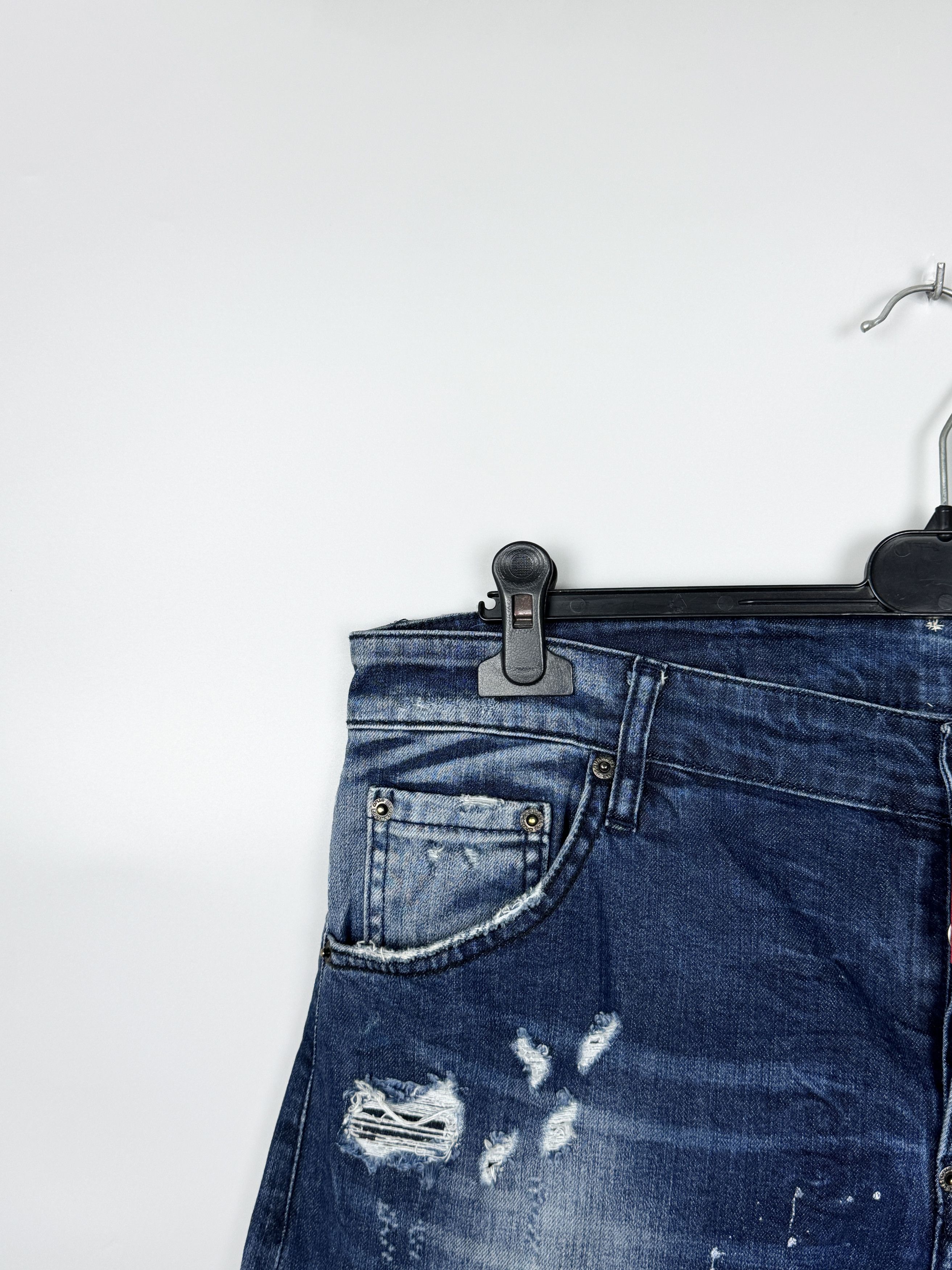 Dsquared2 Dsquared2 Distressed Western Denim Jeans Made Italy Size 52 Size US 36 / EU 52 - 5 Thumbnail