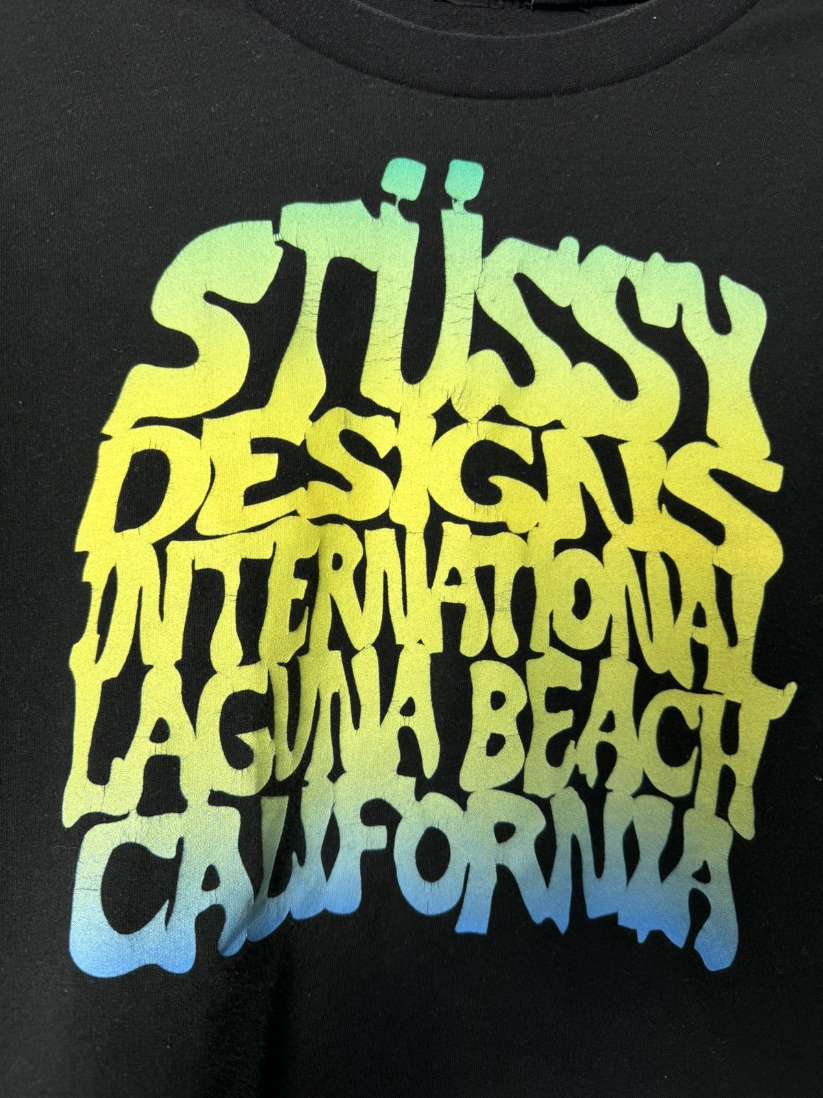Stussy Stussy long sleeve big logo skate streetwear style USA MADEN Size US XS / EU 42 / 0 - 5 Thumbnail