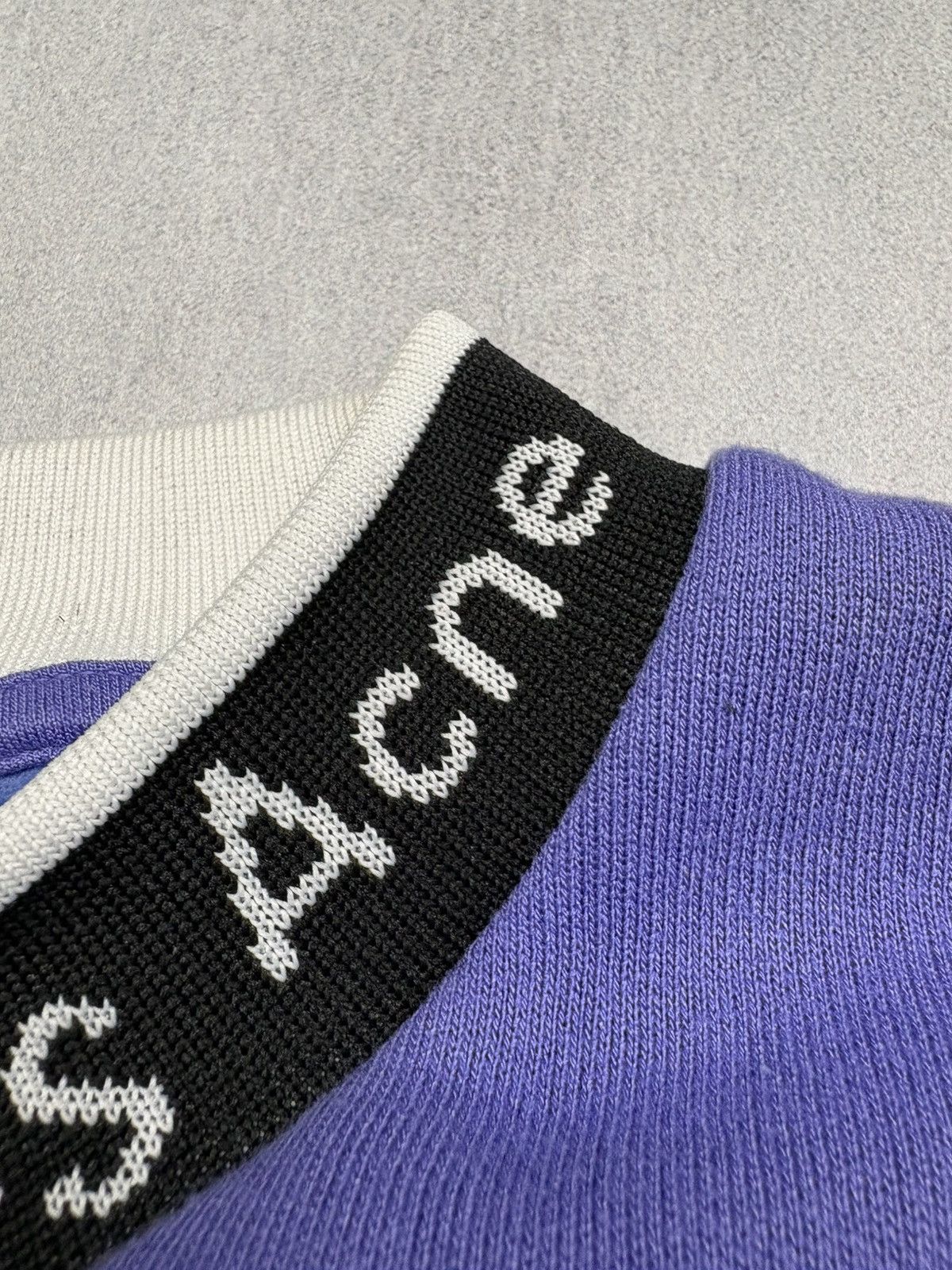 Acne Studios Acne Studios Logo Collar Sweatshirt Purple Rare Size US L / EU 52-54 / 3 - 13 Thumbnail