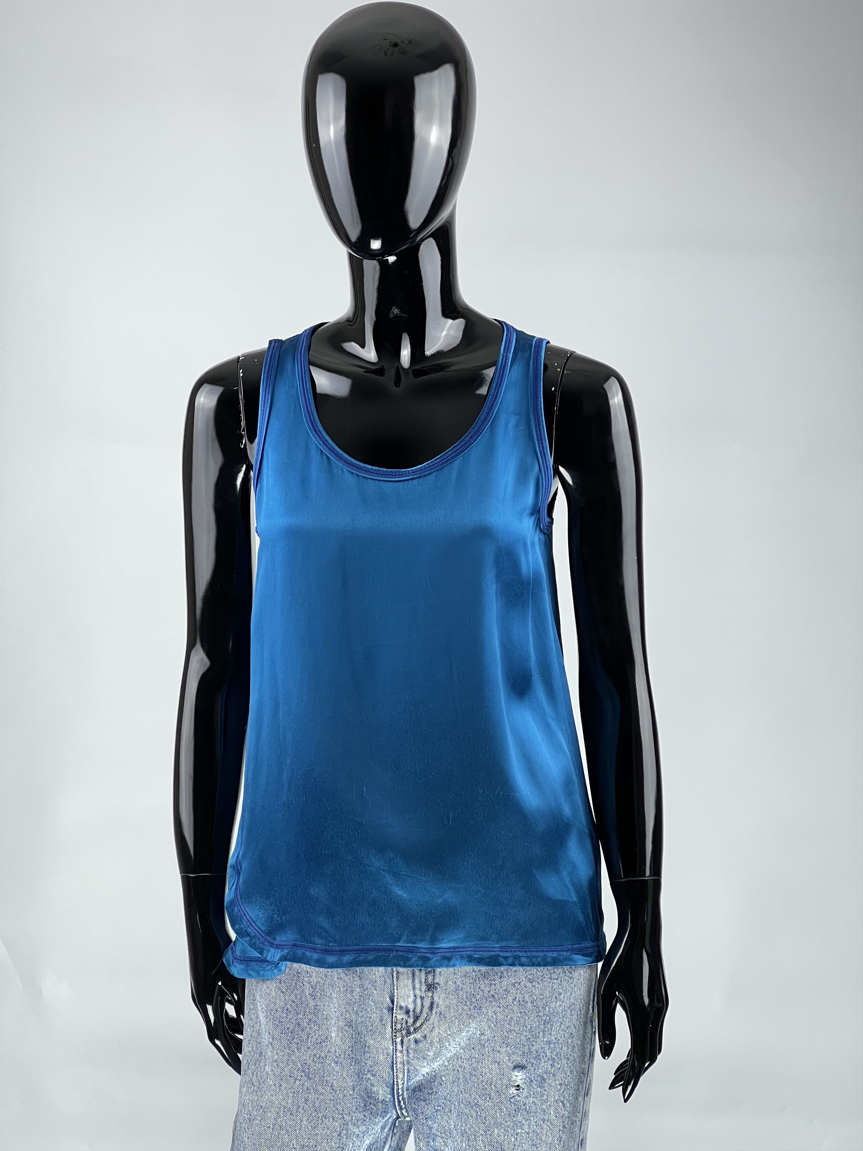 Helmut Lang Helmut Lang Silk Viscose Tank Top Women's Size 2 Size M / US 6-8 / IT 42-44 - 1 Thumbnail