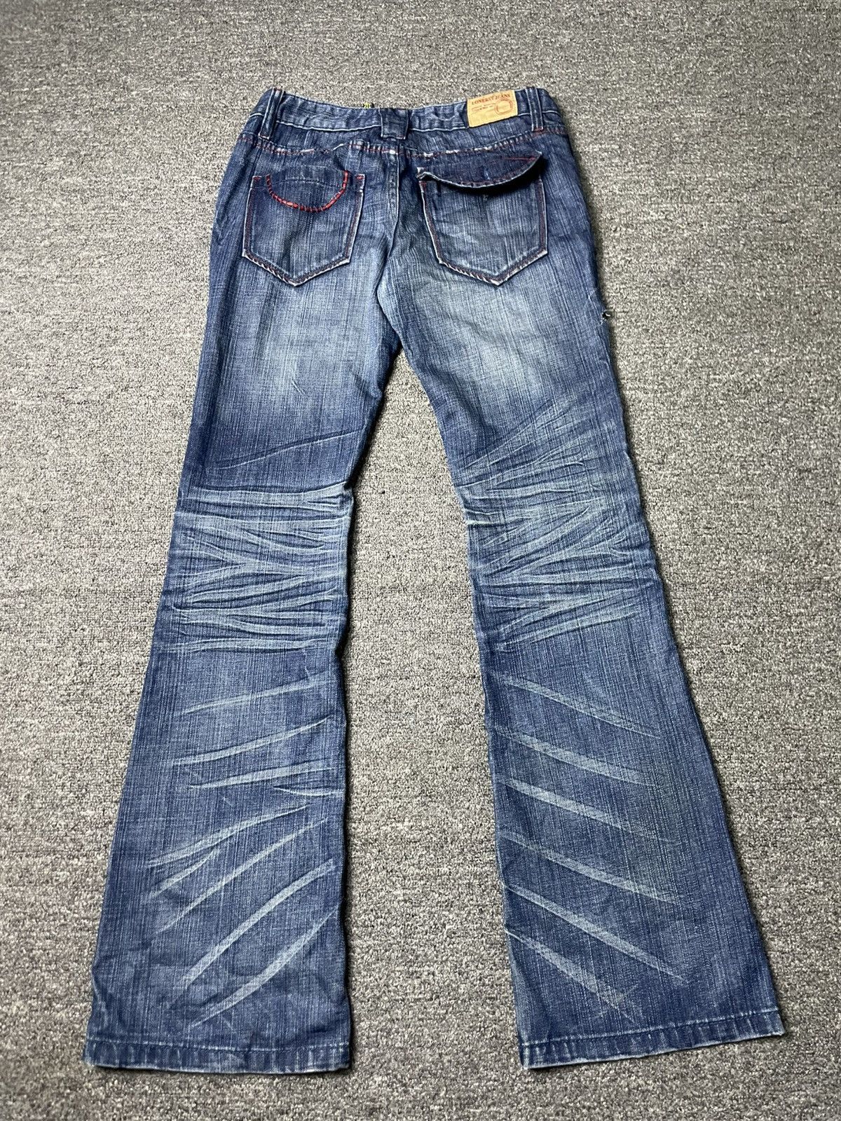 Japanese Brand × Vintage Vintage LONERST Flared Bootcut Design Jeans (83) Size 29" - 11 Thumbnail