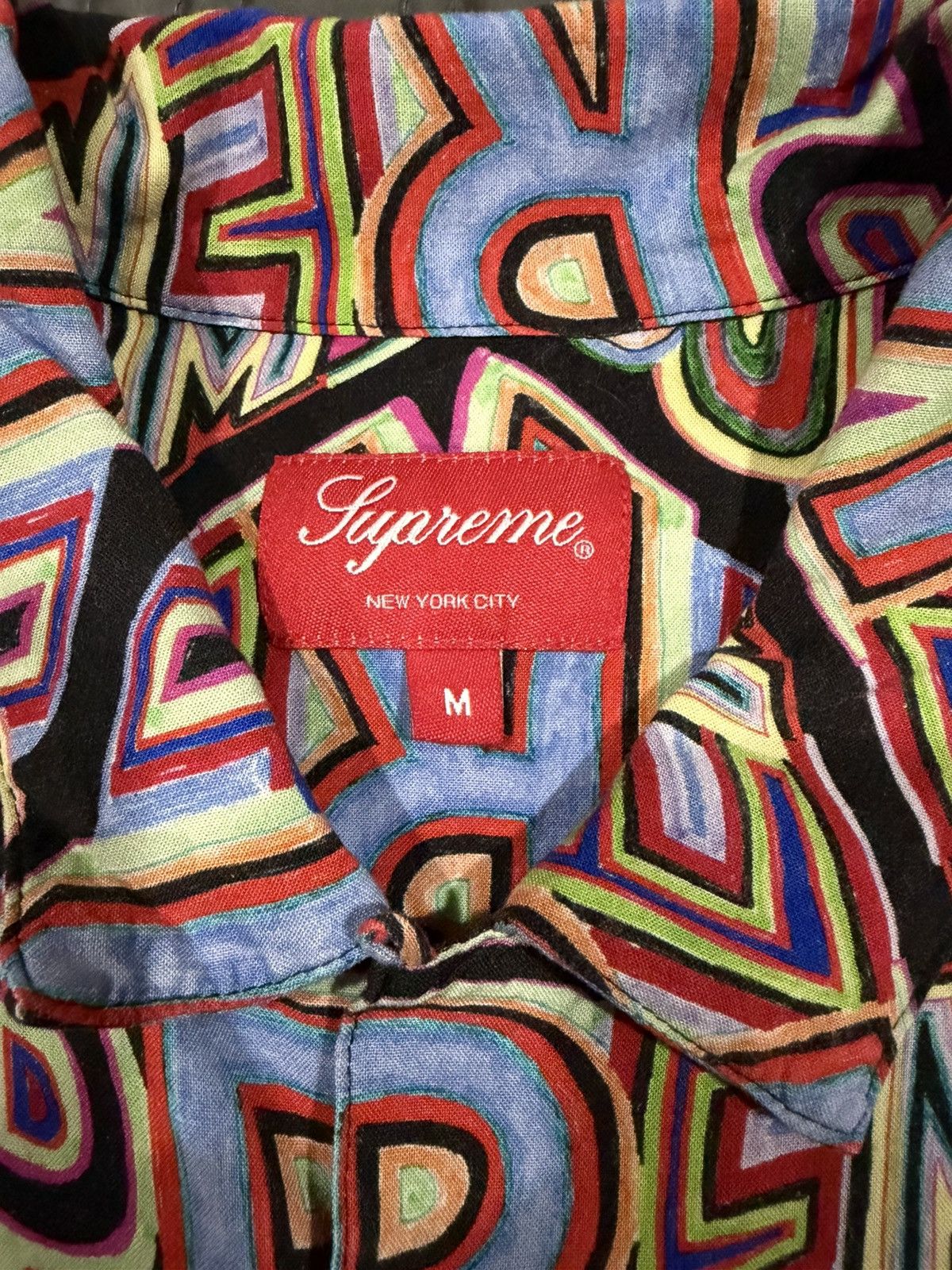 Supreme Supreme Perspective Rayon S/S Shirt Size US M / EU 48-50 / 2 - 3 Thumbnail