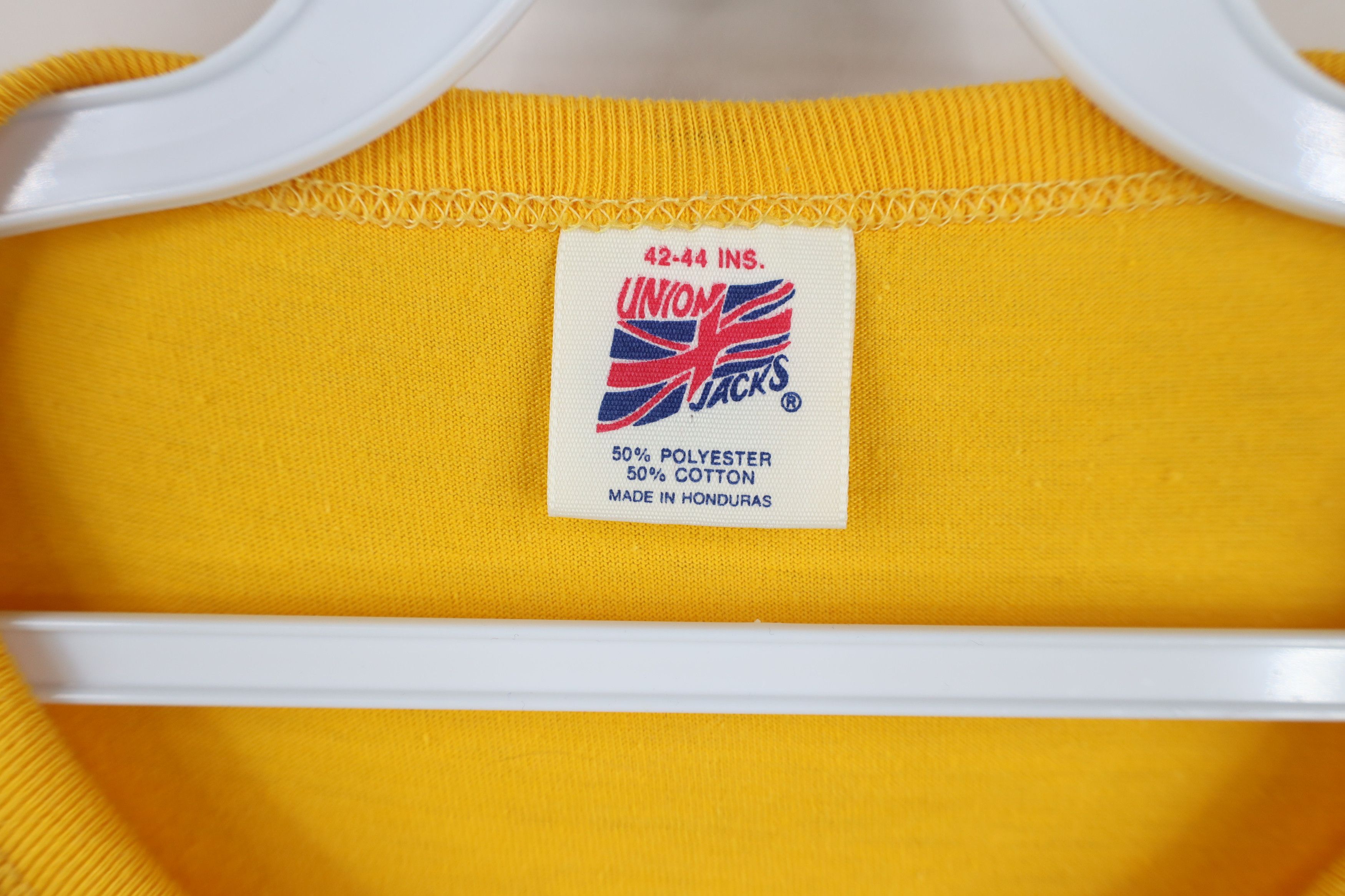 Vintage Vintage 90s Streetwear Blank Short Sleeve Henley T-Shirt Size US XL / EU 56 / 4 - 8 Thumbnail