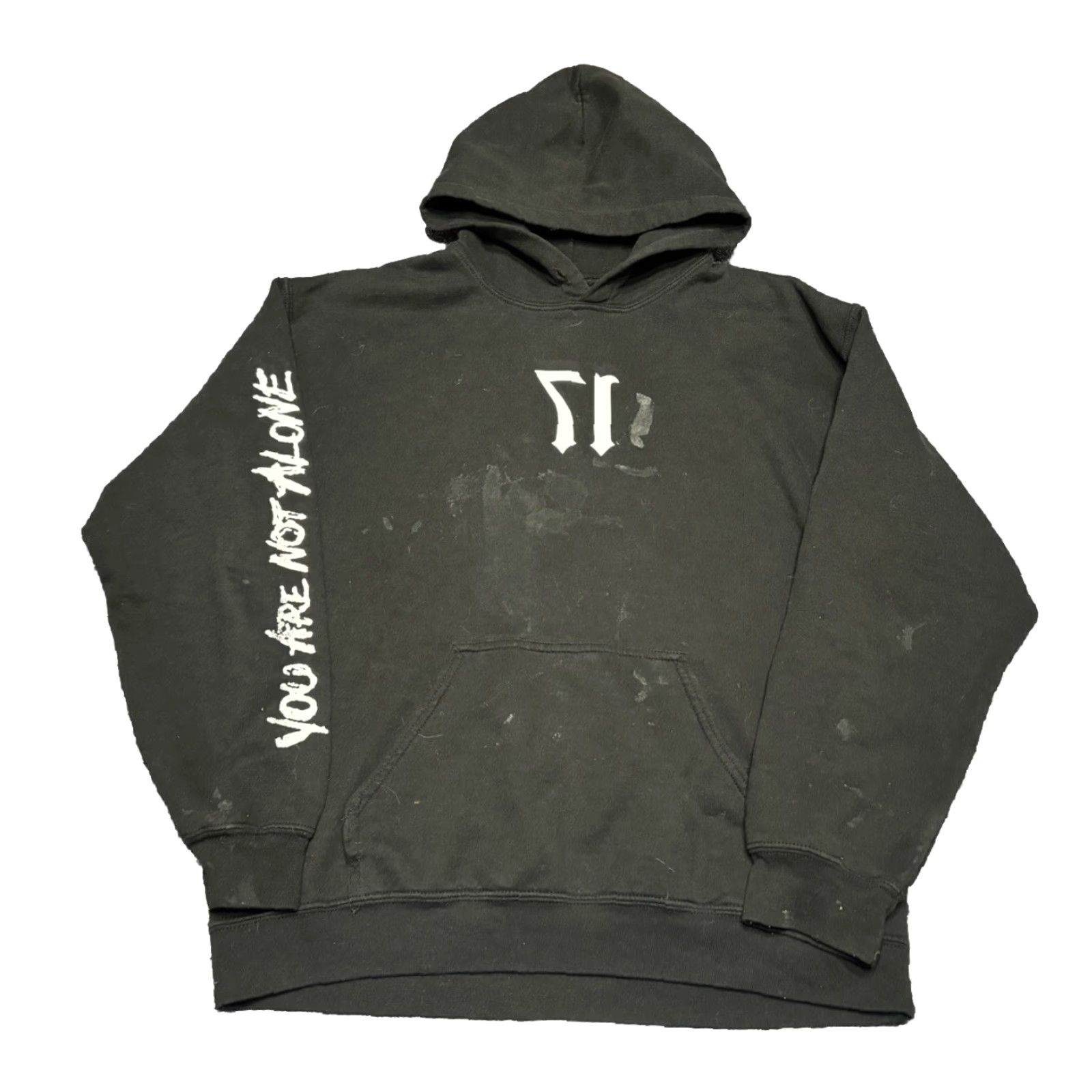 Vintage XXxxtentacion XXX rap Graphic Hoodie Sweatshirt Black M Mens Long Sleeve Pullover Hip Hop Music Brand XXX Size US M / EU 48-50 / 2 - 2 Thumbnail