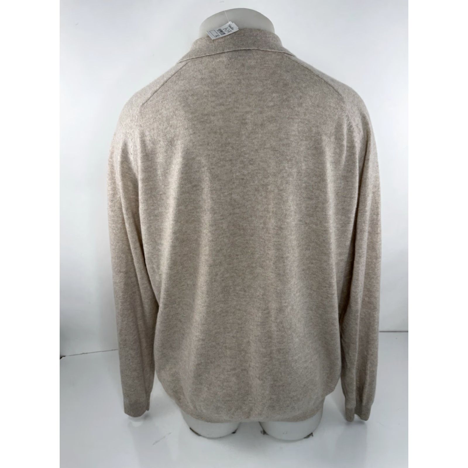 Neiman Marcus NEIMAN MARCUS - NEW w TAG - CASHMERE Mens XL Collared Polo Sweater Shirt Size US XL / EU 56 / 4 - 3 Thumbnail