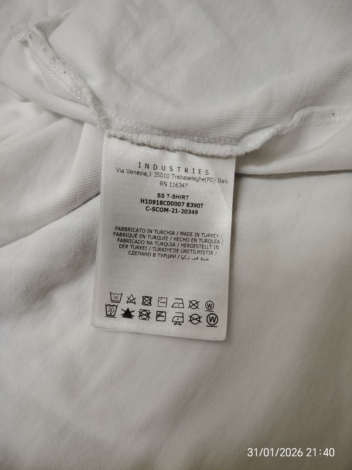 Moncler T-shirt Moncler Size US XL / EU 56 / 4 - 11 Thumbnail