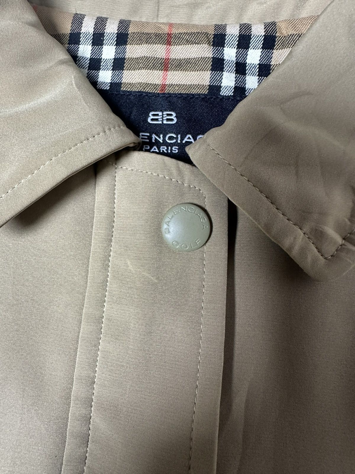 Other Vintage Balenciaga Nova Check Jacket Size US M / EU 48-50 / 2 - 6 Thumbnail
