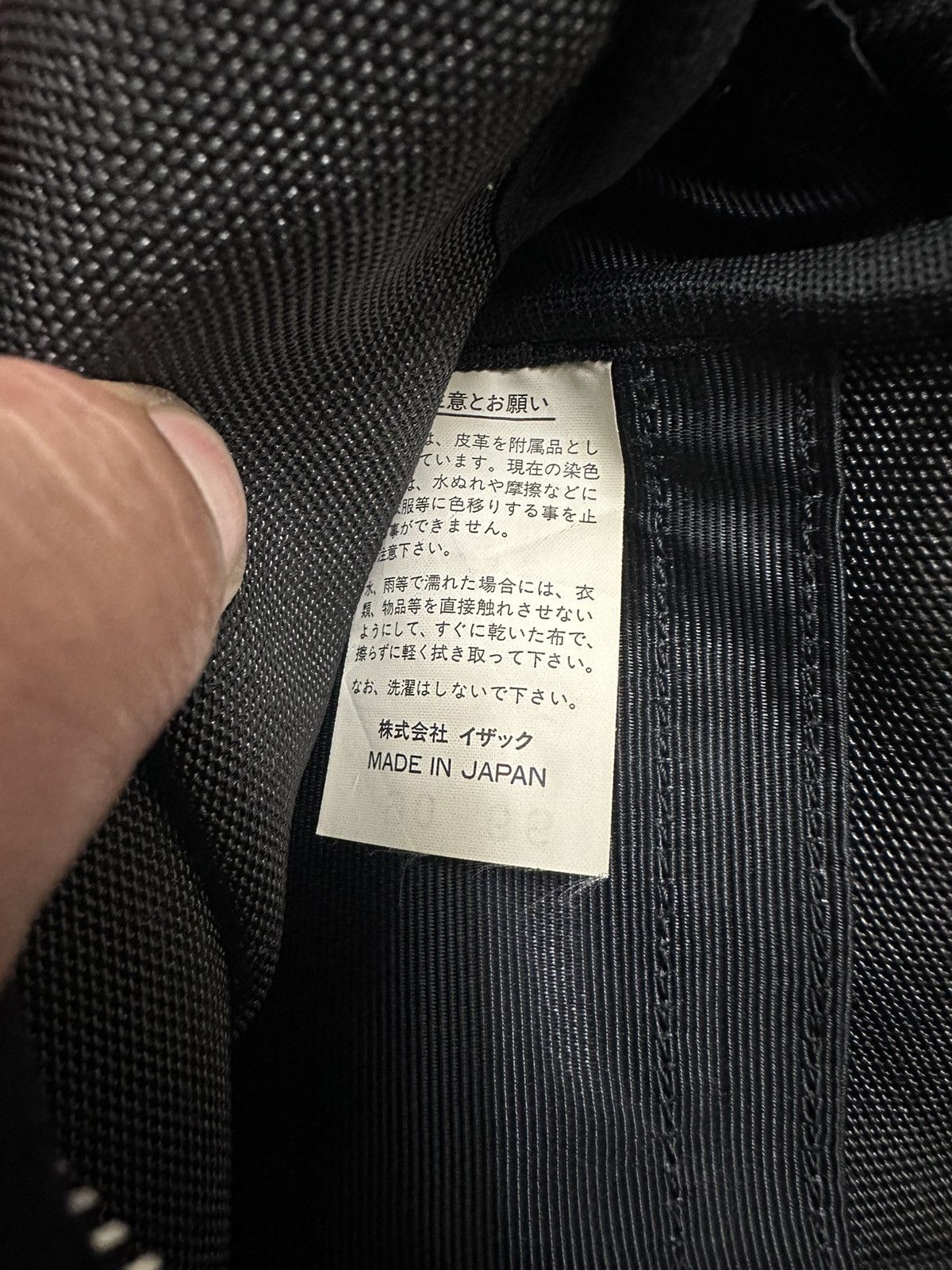Yohji Yamamoto 🇯🇵 Yohji Yamamoto Y's Y'saccs Hybrid Leather Shoulder Bag Size ONE SIZE - 9 Thumbnail