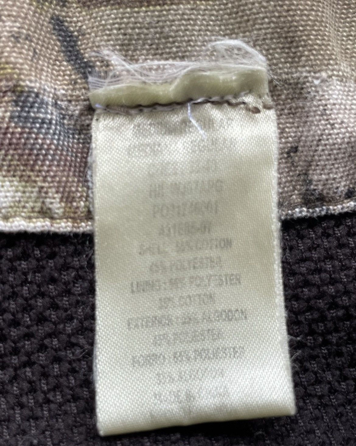 Carhartt × Vintage Vintage Crazy Rare 90's Camo Boxy Carhartt Style Jacket Size US M / EU 48-50 / 2 - 11 Thumbnail
