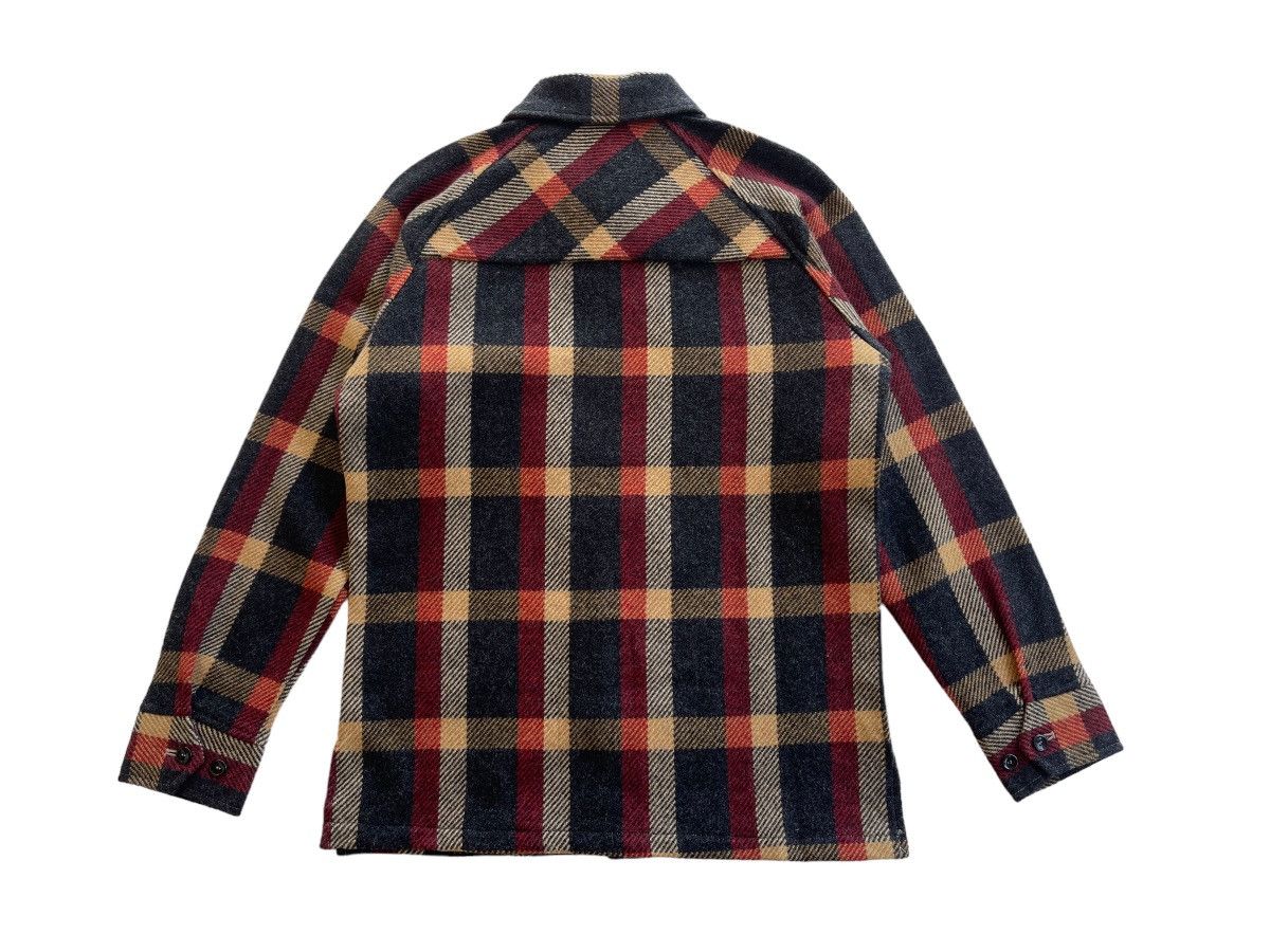 Flannel Vintage 90s Wool Checked Flannel Shirt Size US M / EU 48-50 / 2 - 4 Thumbnail