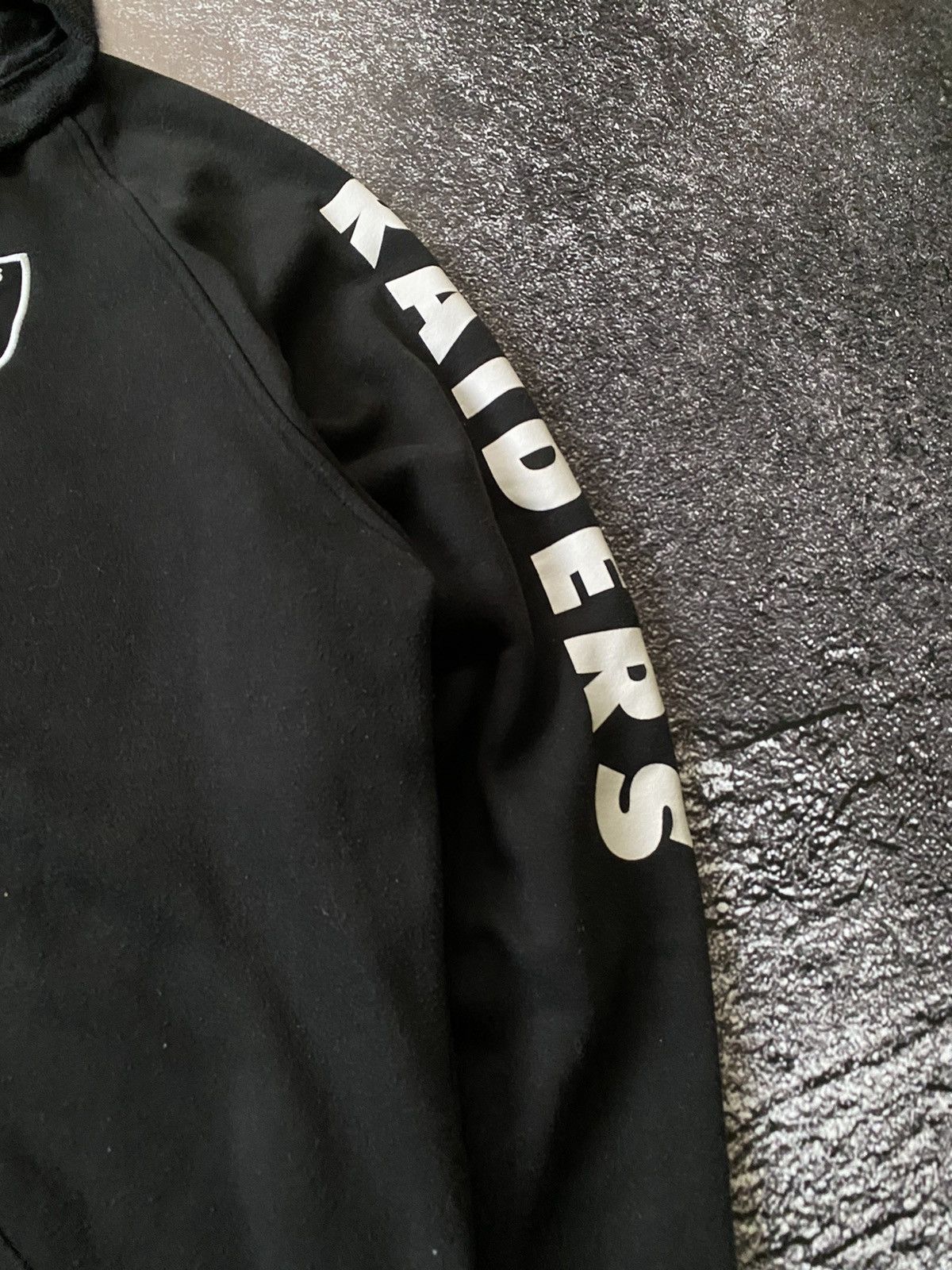 NFL NFL Raiders Zip Hoodie Hoodie 90's Size US XXL / EU 58 / 5 - 4 Thumbnail
