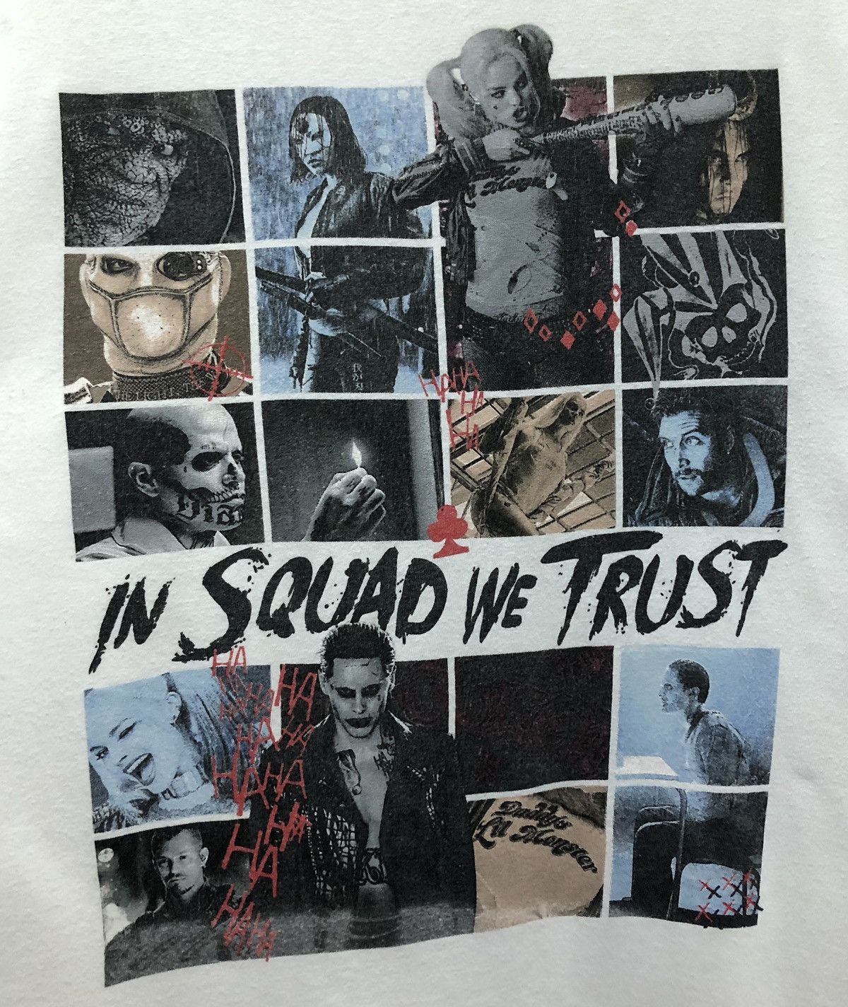 Vintage Vintage Suicide Squad In Squad We Trust T-Shirt Size US XL / EU 56 / 4 - 3 Thumbnail